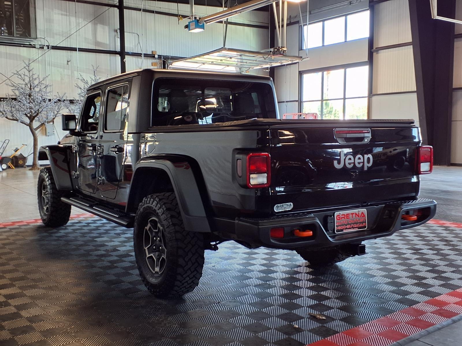 2022 Jeep Gladiator Mojave - Black Clearcoat exterior view 4