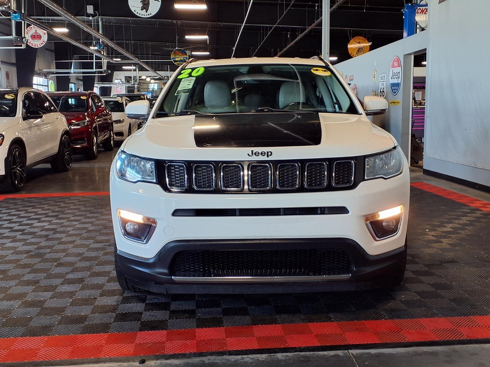 2020 Jeep Compass Limited - White Clearcoat exterior view 2