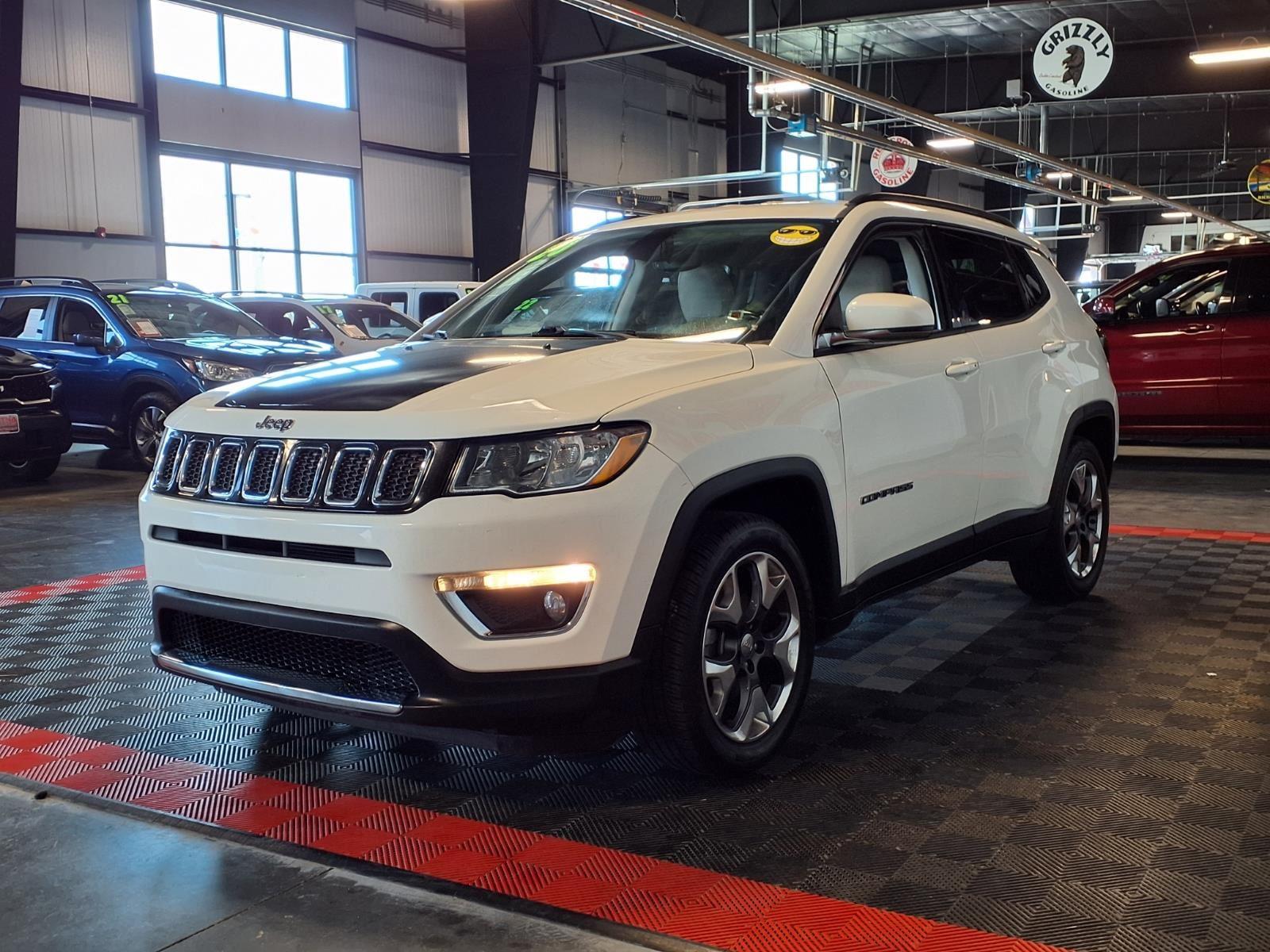 2020 Jeep Compass Limited - White Clearcoat exterior view 3
