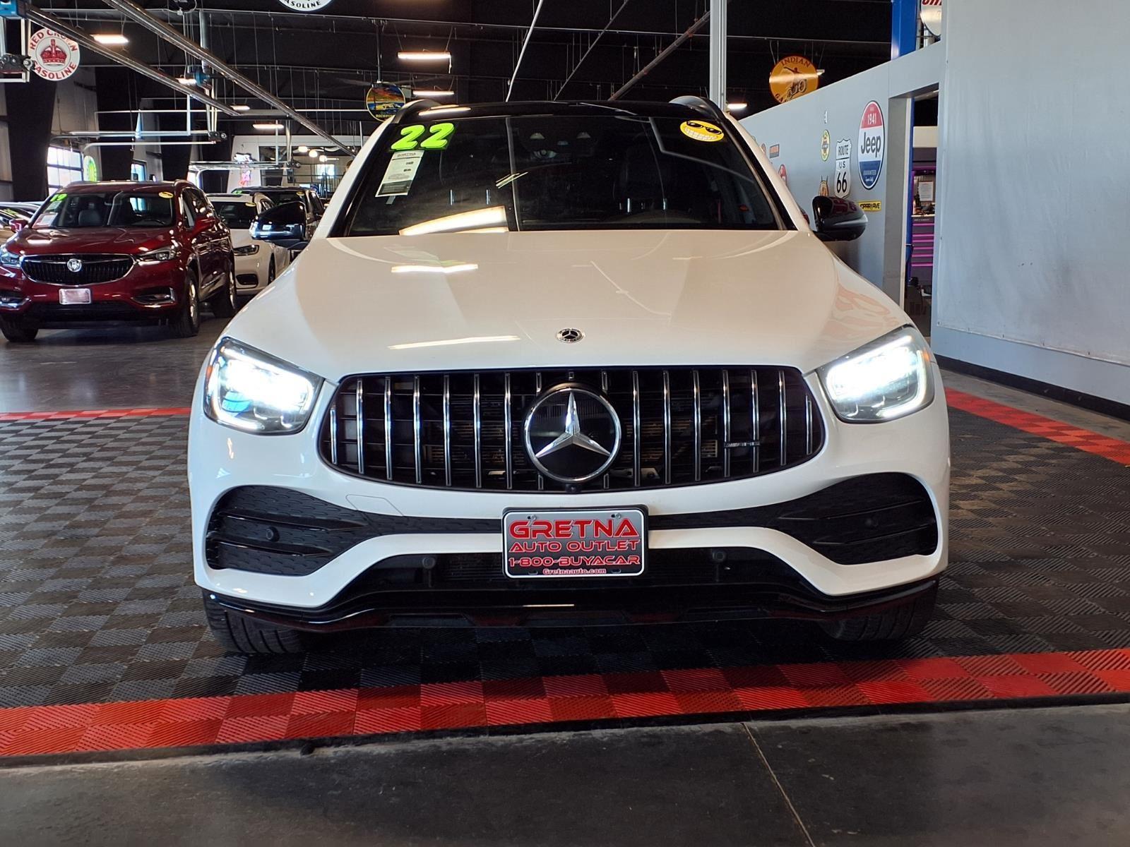 2022 Mercedes-Benz GLC AMG GLC 43 - Polar White exterior view 2