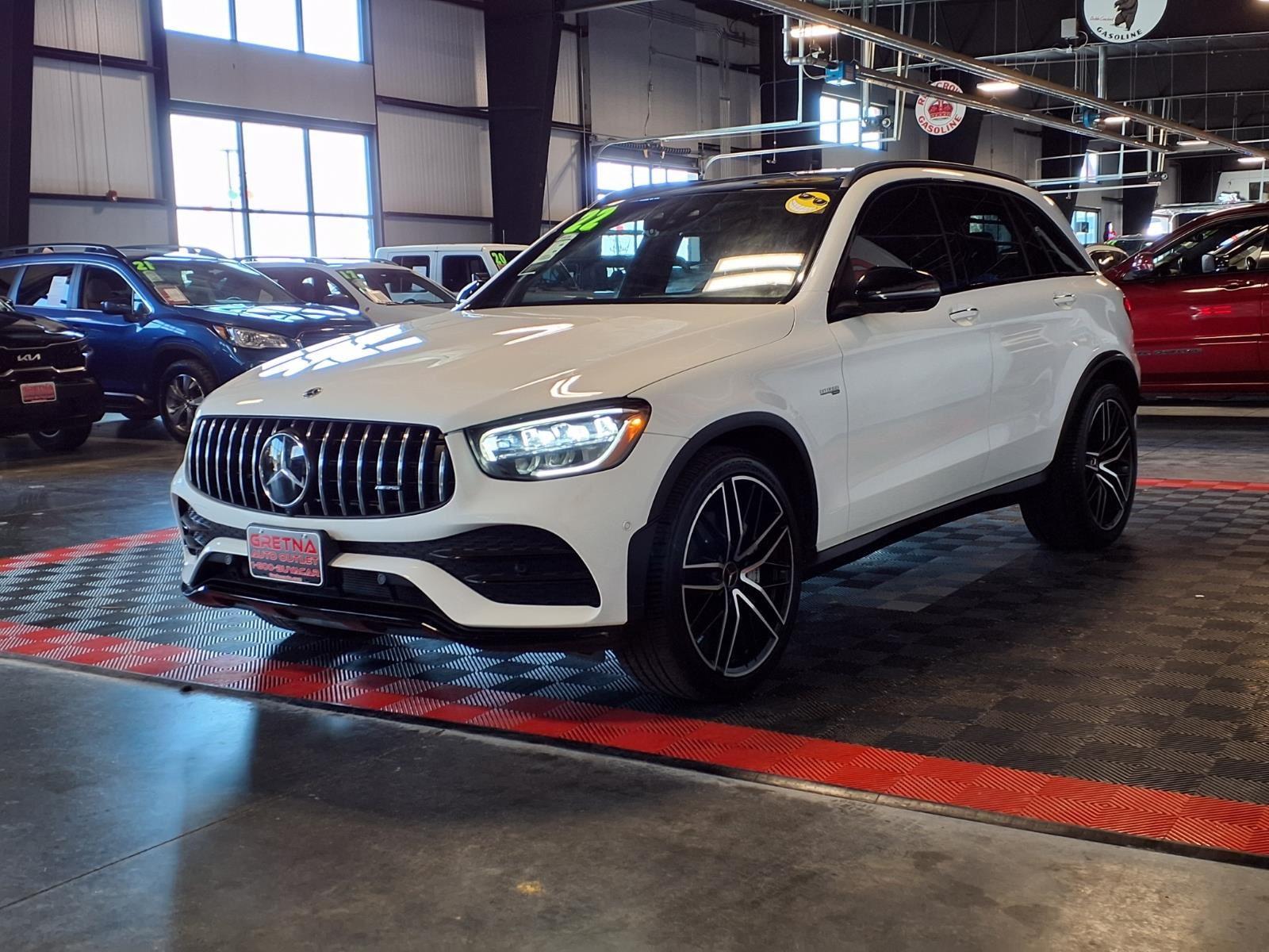 2022 Mercedes-Benz GLC AMG GLC 43 - Polar White exterior view 3
