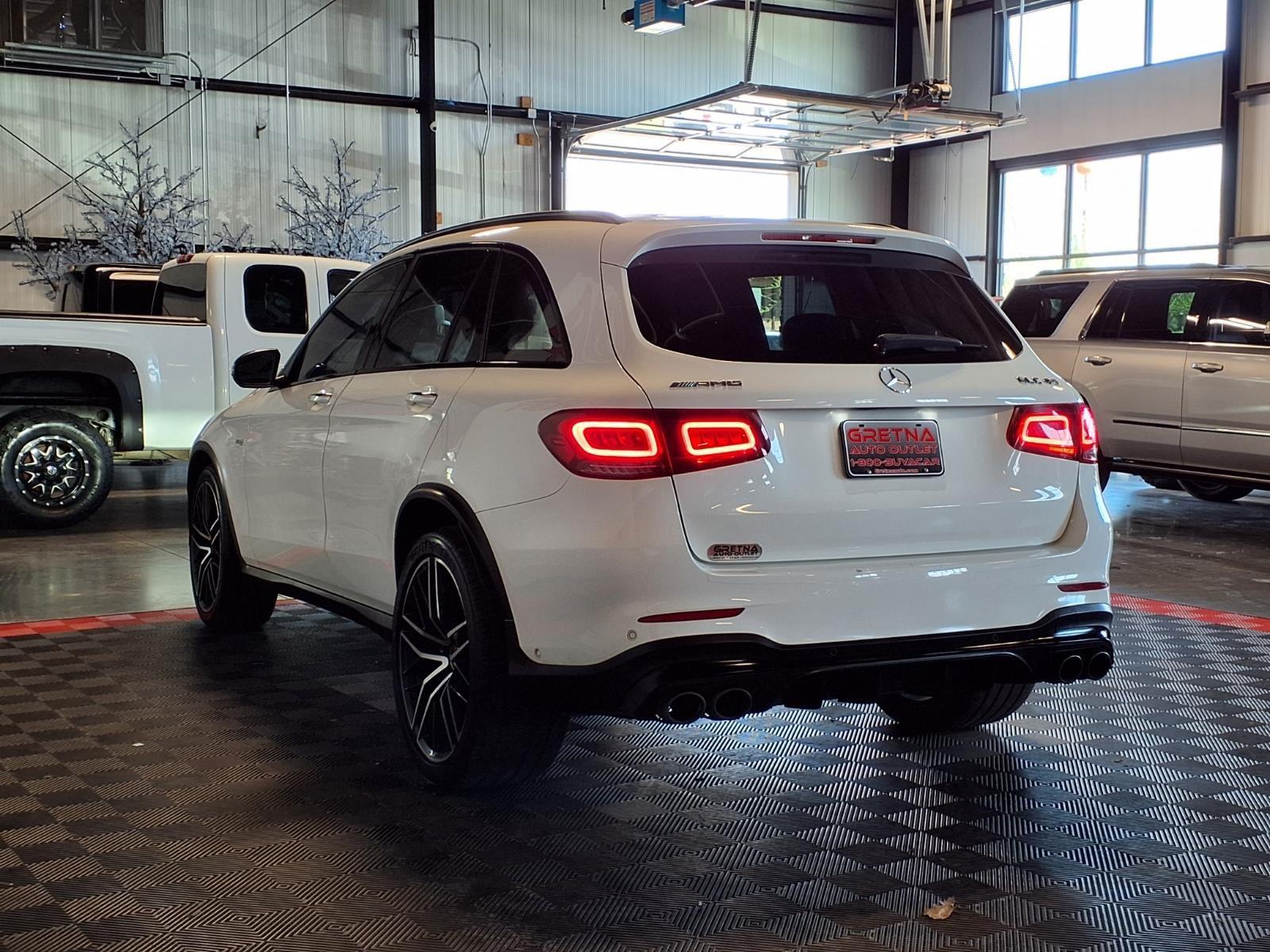 2022 Mercedes-Benz GLC AMG GLC 43 - Polar White exterior view 4