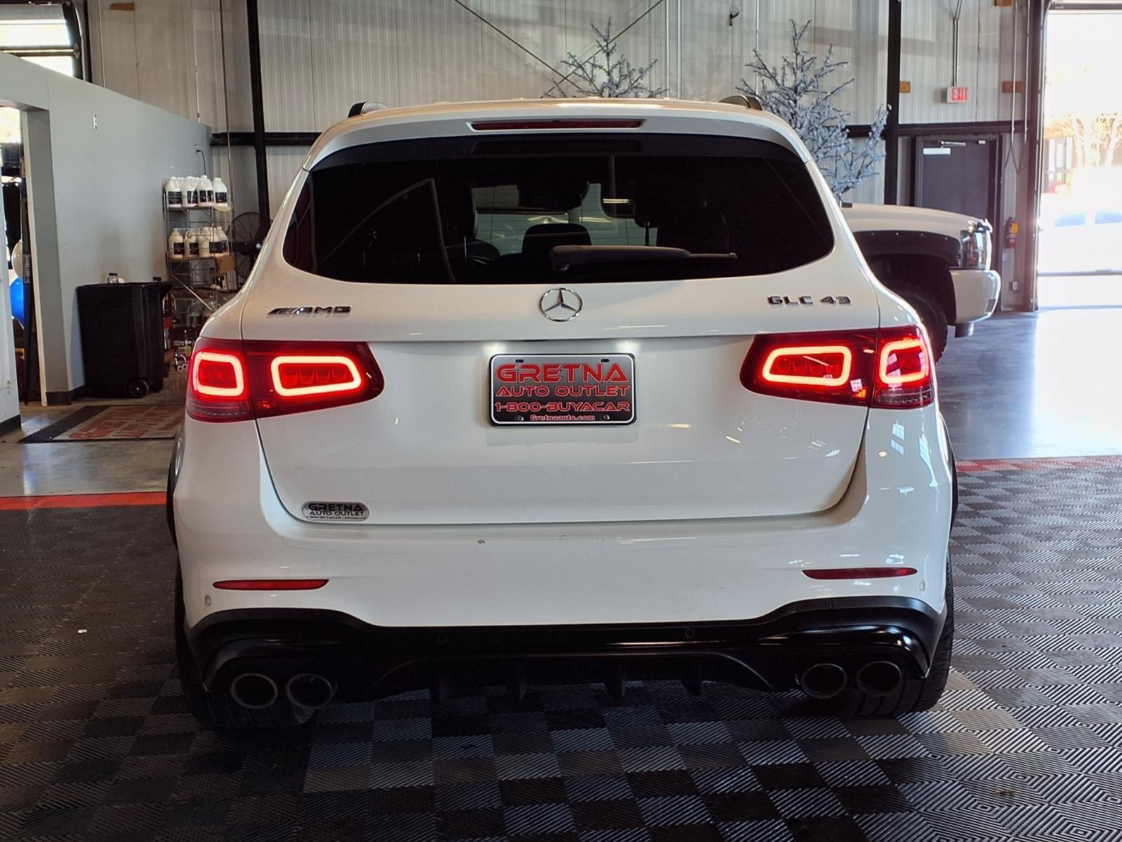 2022 Mercedes-Benz GLC AMG GLC 43 - Polar White exterior view 5