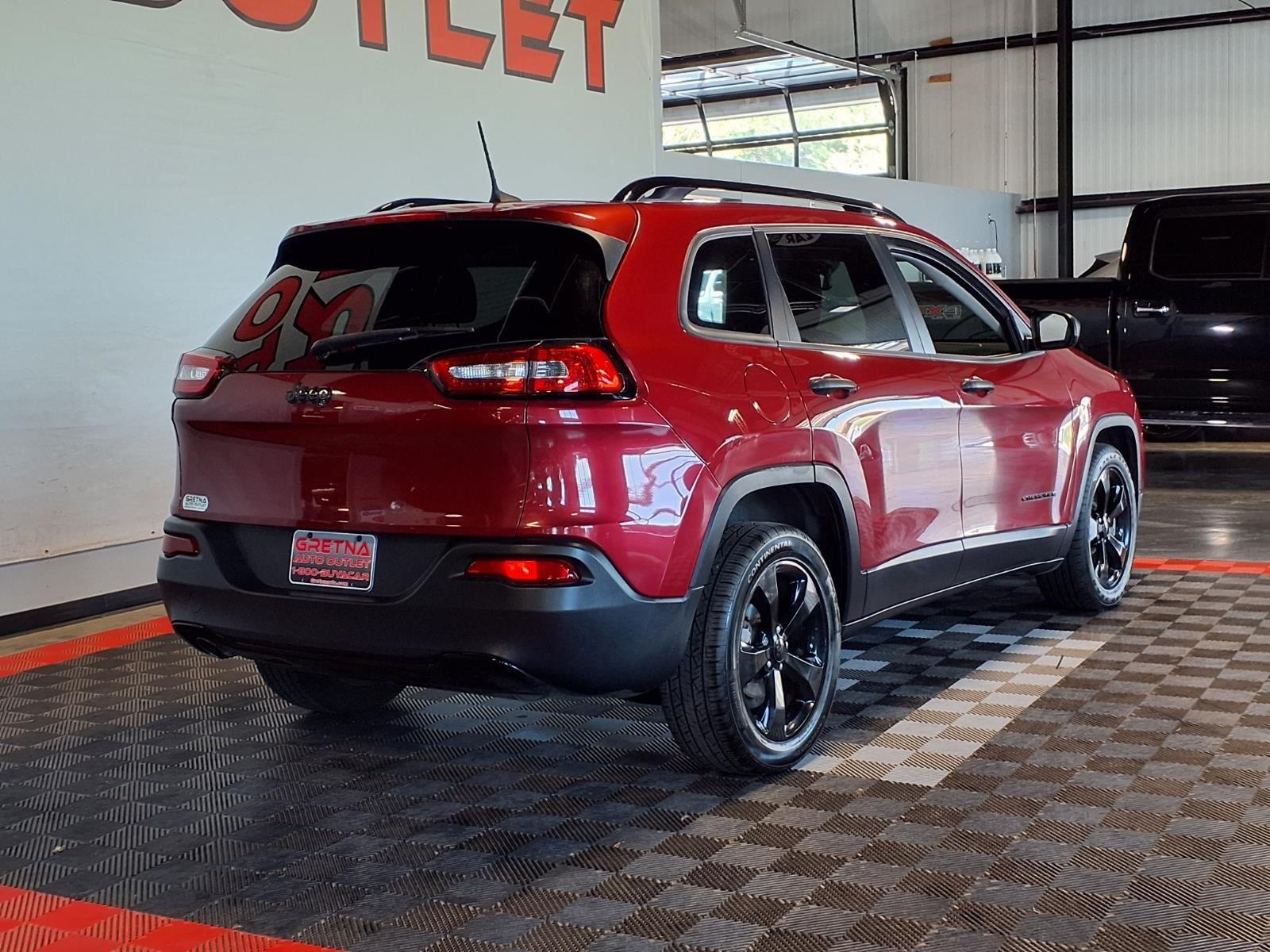 2017 Jeep Cherokee Altitude - Deep Cherry Red Crystal Pearlcoat exterior view 7
