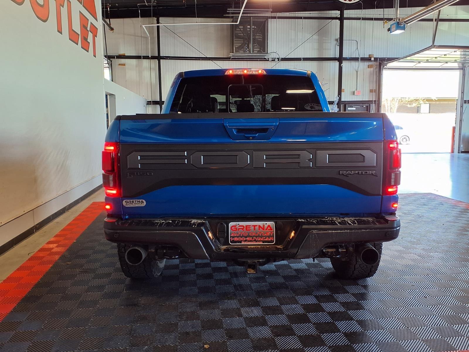 2019 Ford F-150 Raptor - Velocity Blue Metallic exterior view 5