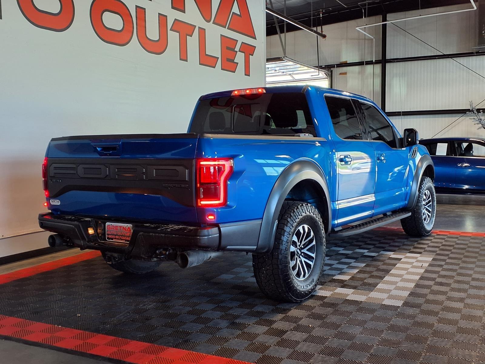 2019 Ford F-150 Raptor - Velocity Blue Metallic exterior view 6