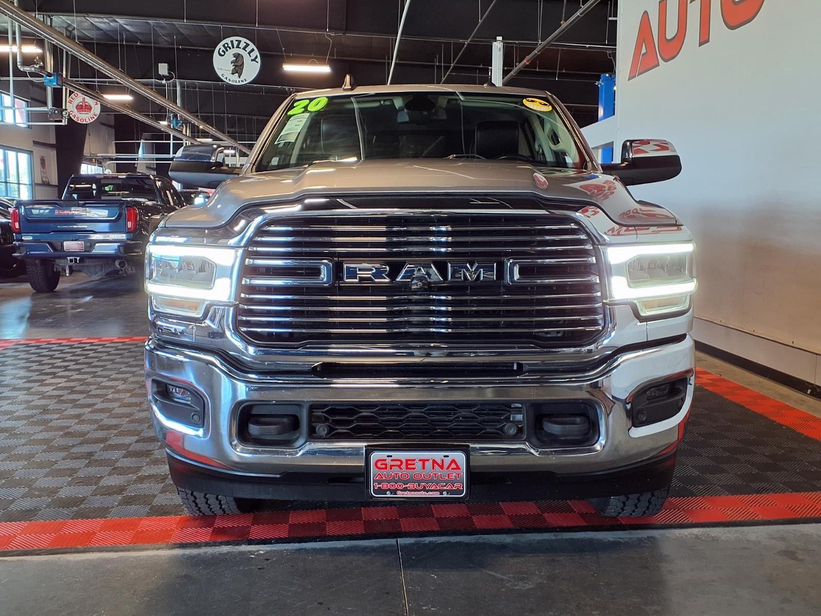 2020 Ram 2500 Laramie - Billet Silver Metallic Clearcoat exterior view 2