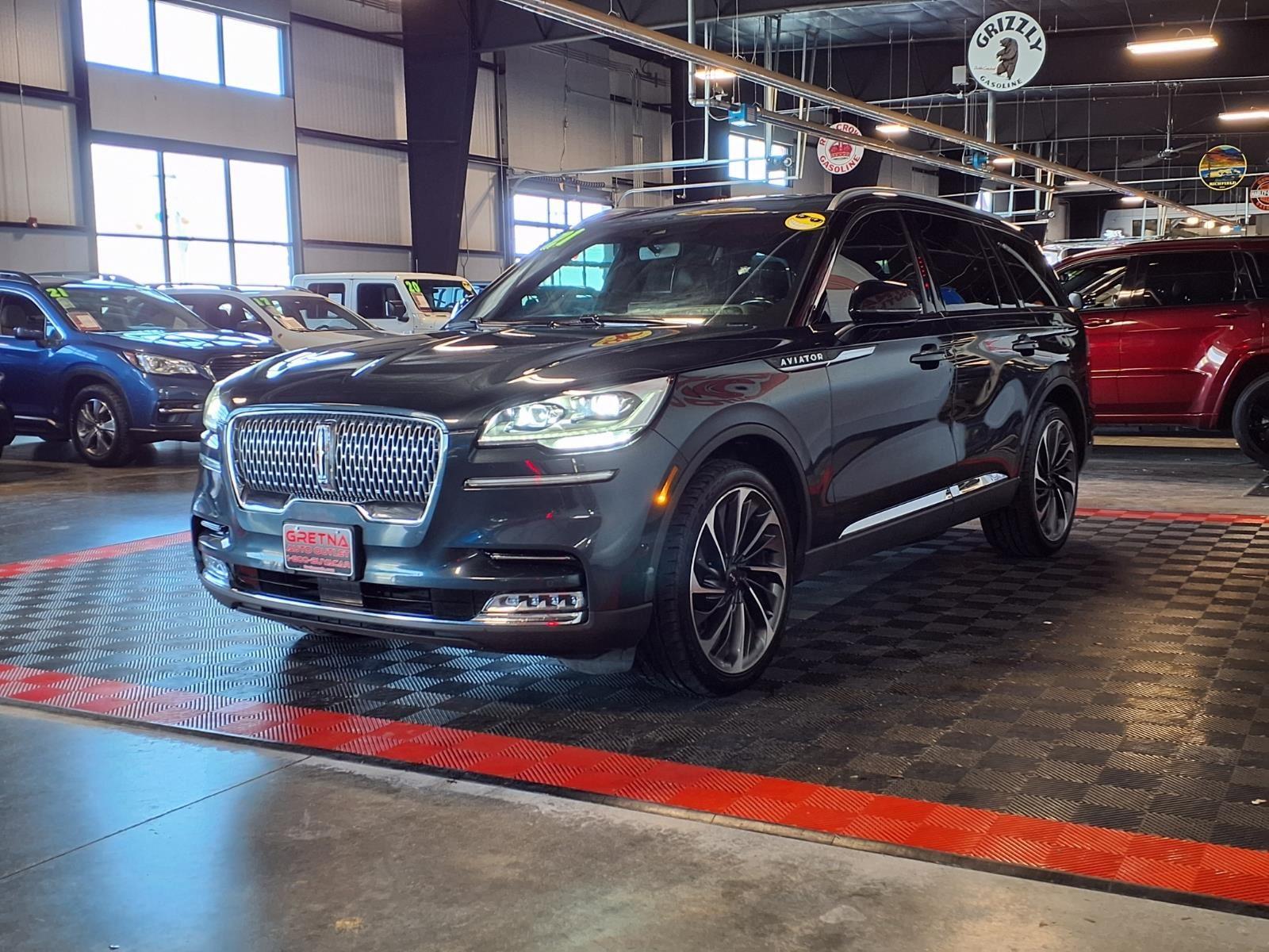 2021 LINCOLN AVIATOR - BLUE exterior view 3