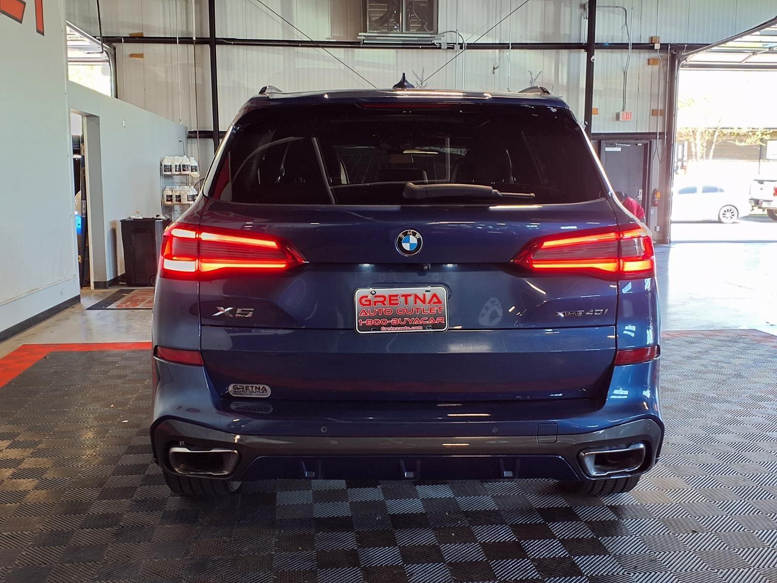 2019 BMW X5 xDrive40i - Phytonic Blue Metallic exterior view 5