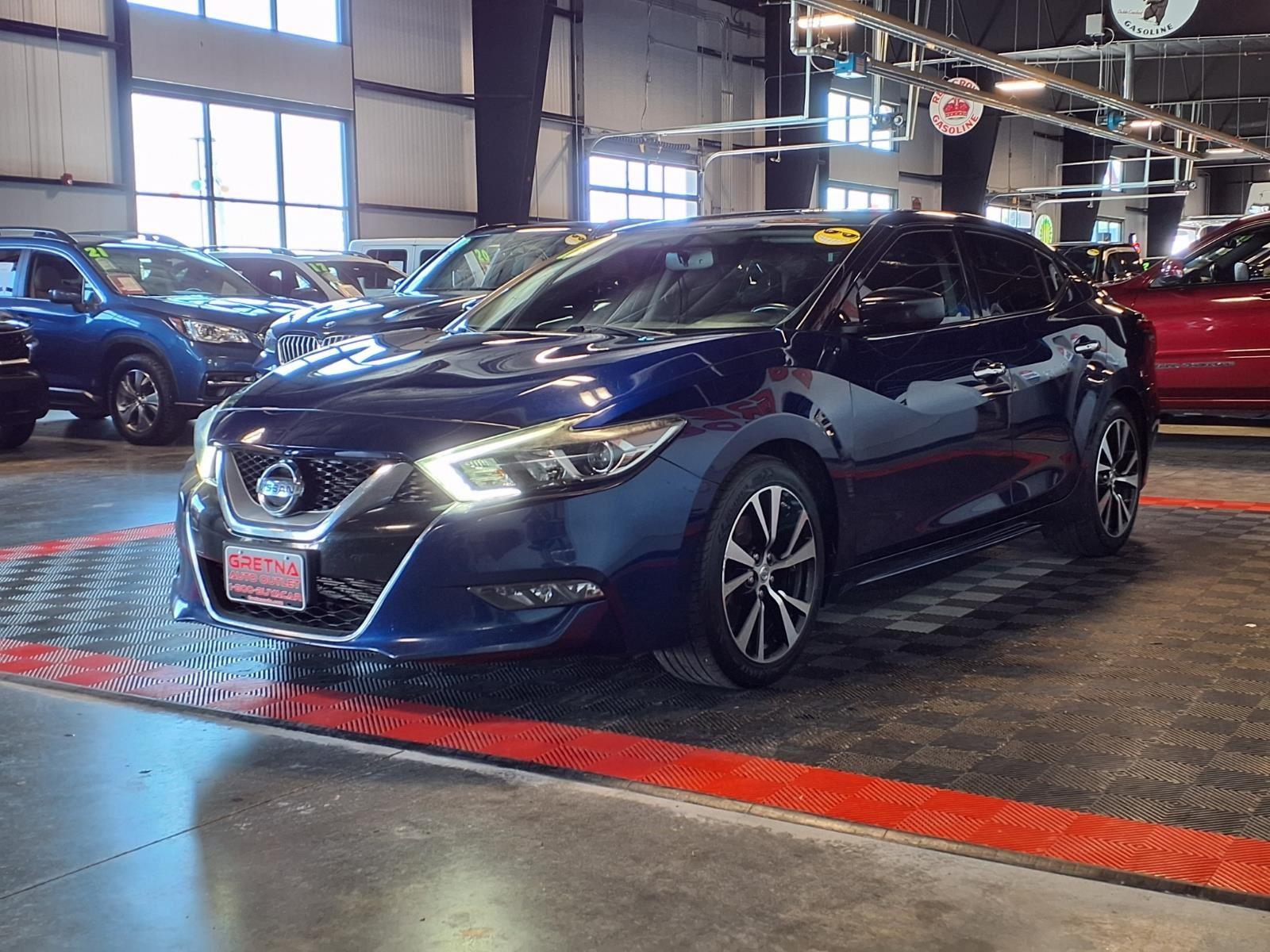2017 Nissan Maxima S - Deep Blue Pearl exterior view 3