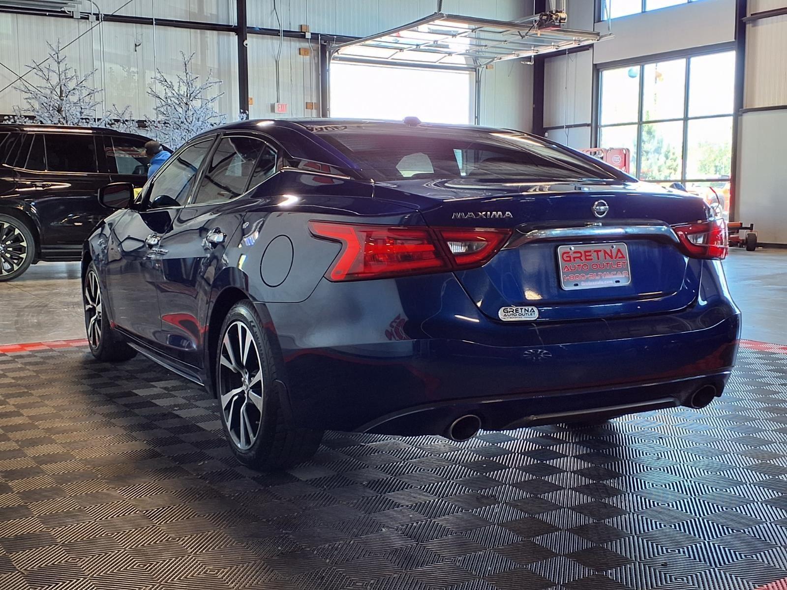 2017 Nissan Maxima S - Deep Blue Pearl exterior view 4