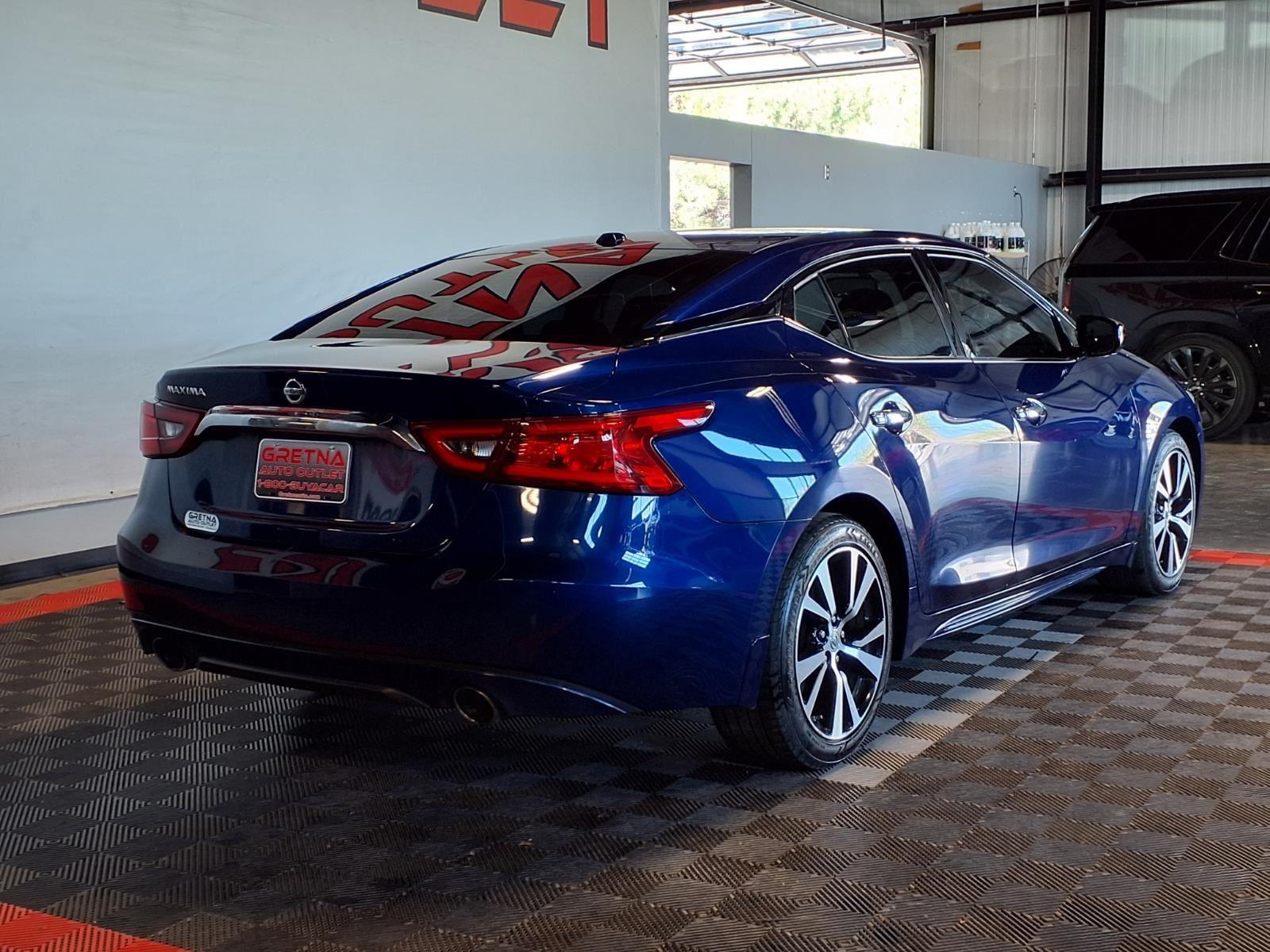 2017 Nissan Maxima S - Deep Blue Pearl exterior view 5