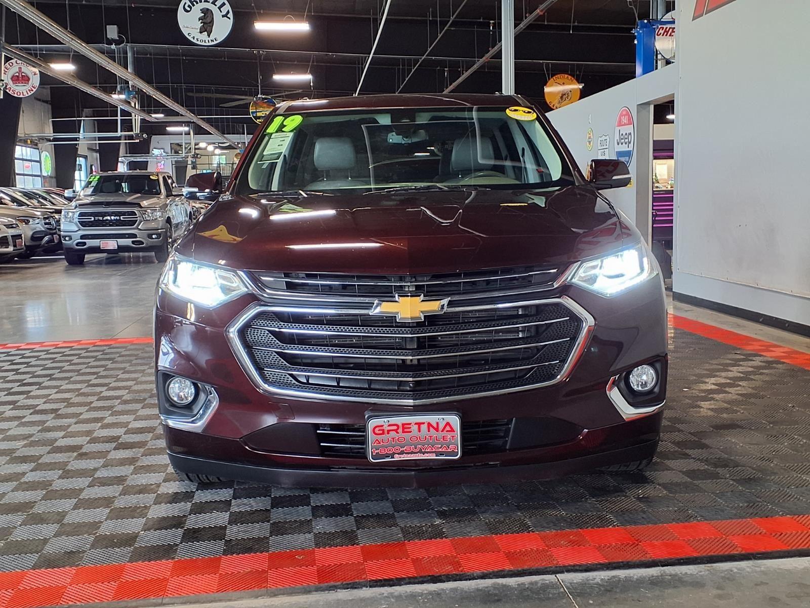 2019 Chevrolet Traverse Premier - Black Currant Metallic exterior view 2