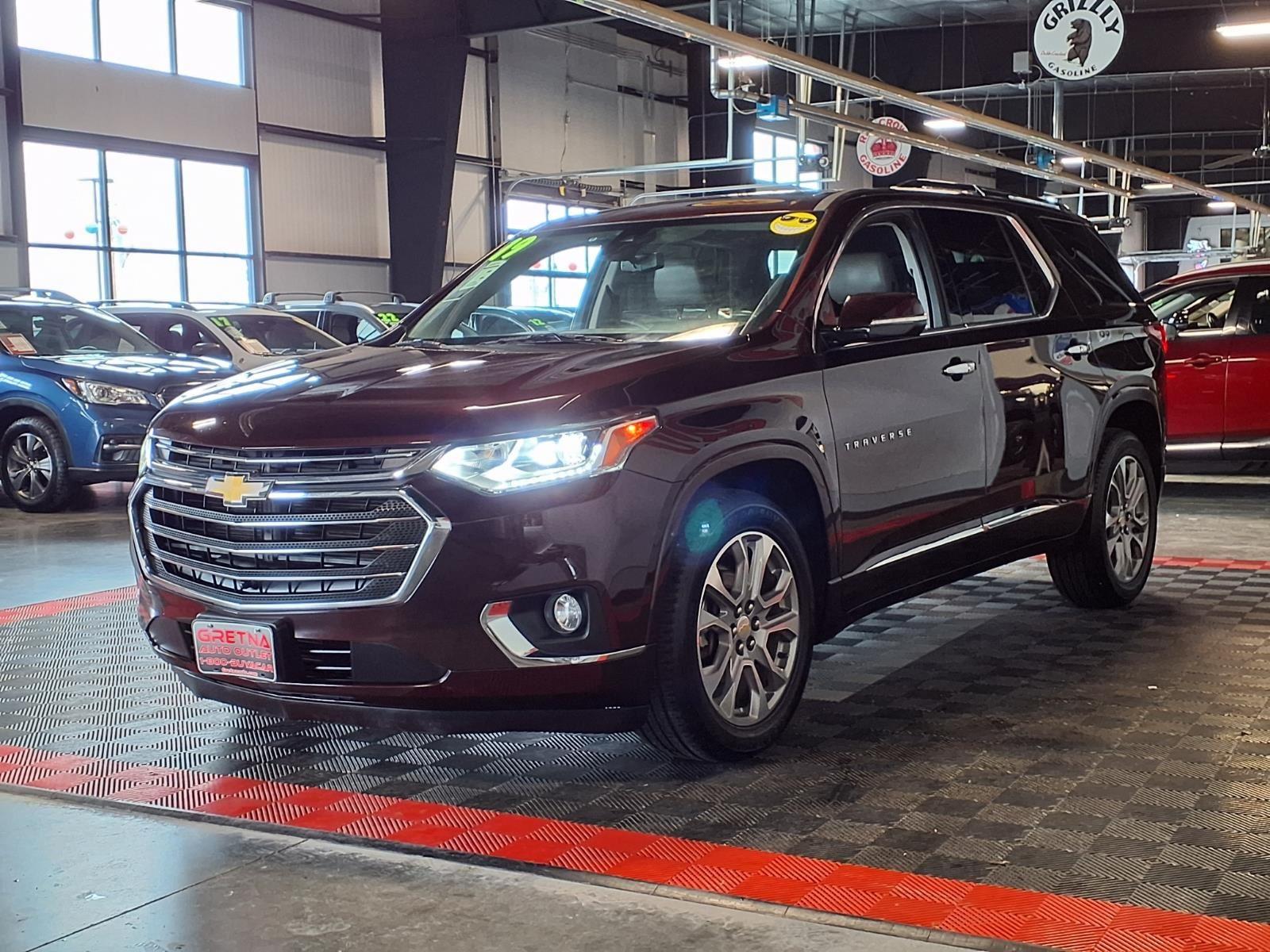 2019 Chevrolet Traverse Premier - Black Currant Metallic exterior view 3
