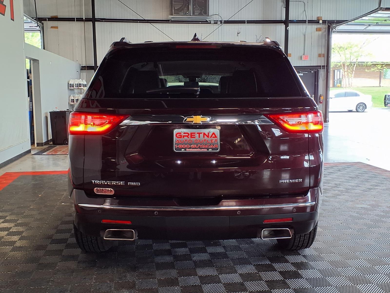 2019 Chevrolet Traverse Premier - Black Currant Metallic exterior view 5