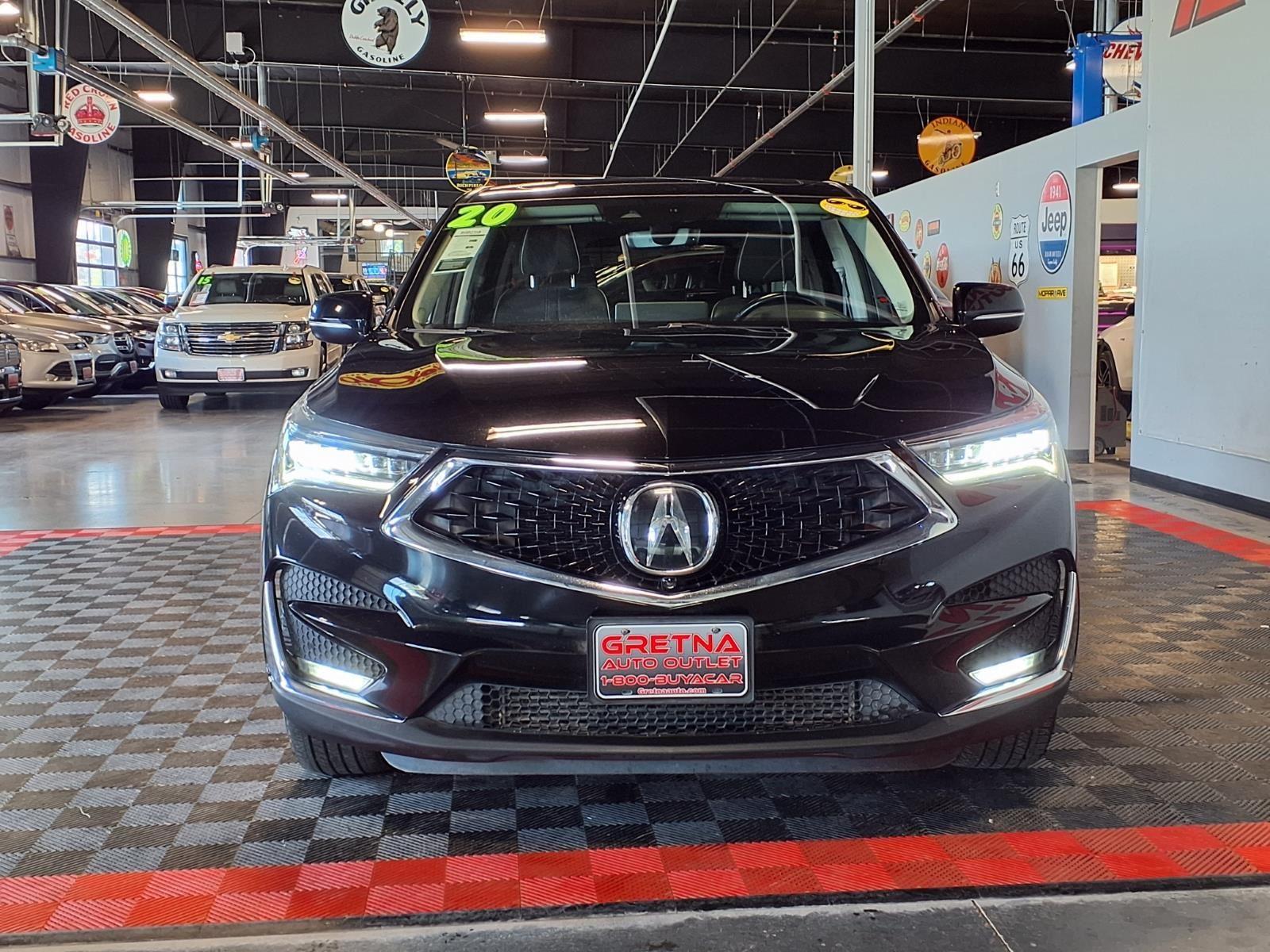 2020 Acura RDX w/Advance Pkg - Majestic Black Pearl exterior view 2