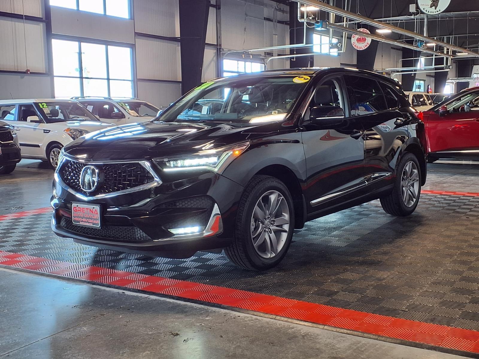 2020 Acura RDX w/Advance Pkg - Majestic Black Pearl exterior view 3