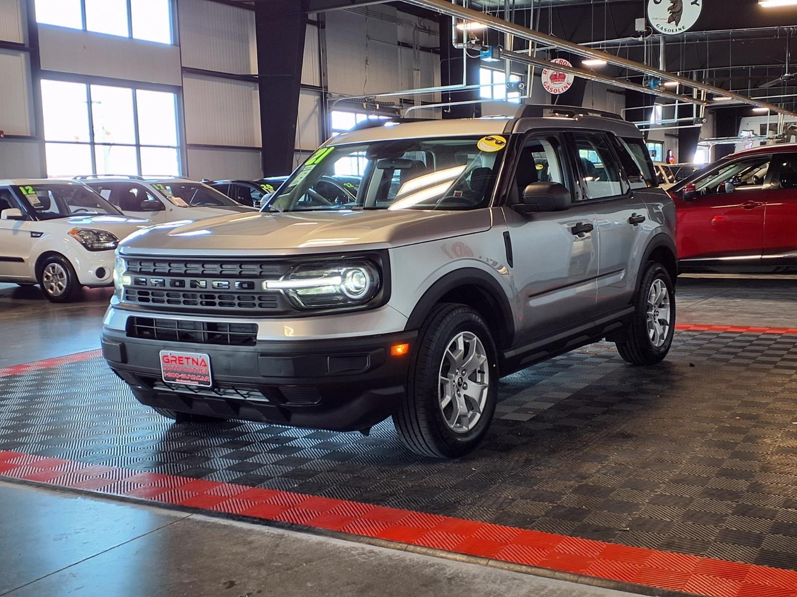 2021 Ford Bronco Sport Base - Iconic Silver Metallic exterior view 3