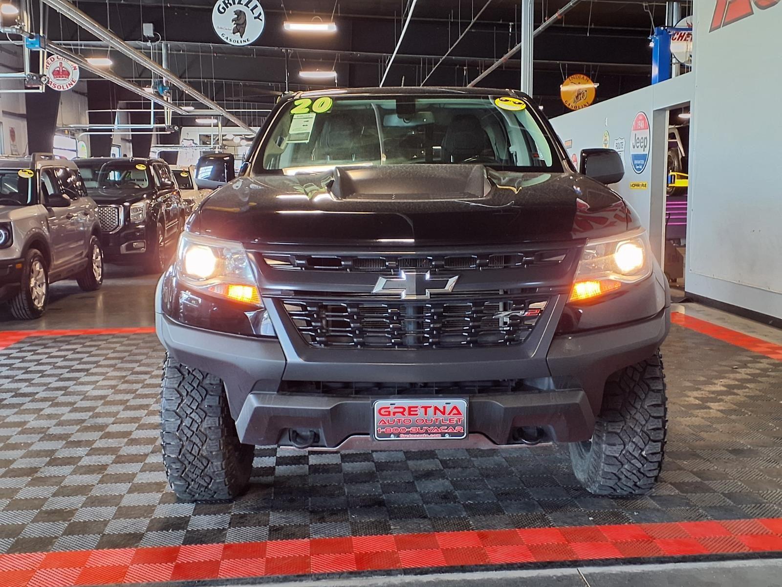 2020 Chevrolet Colorado 4WD ZR2 - Black exterior view 2