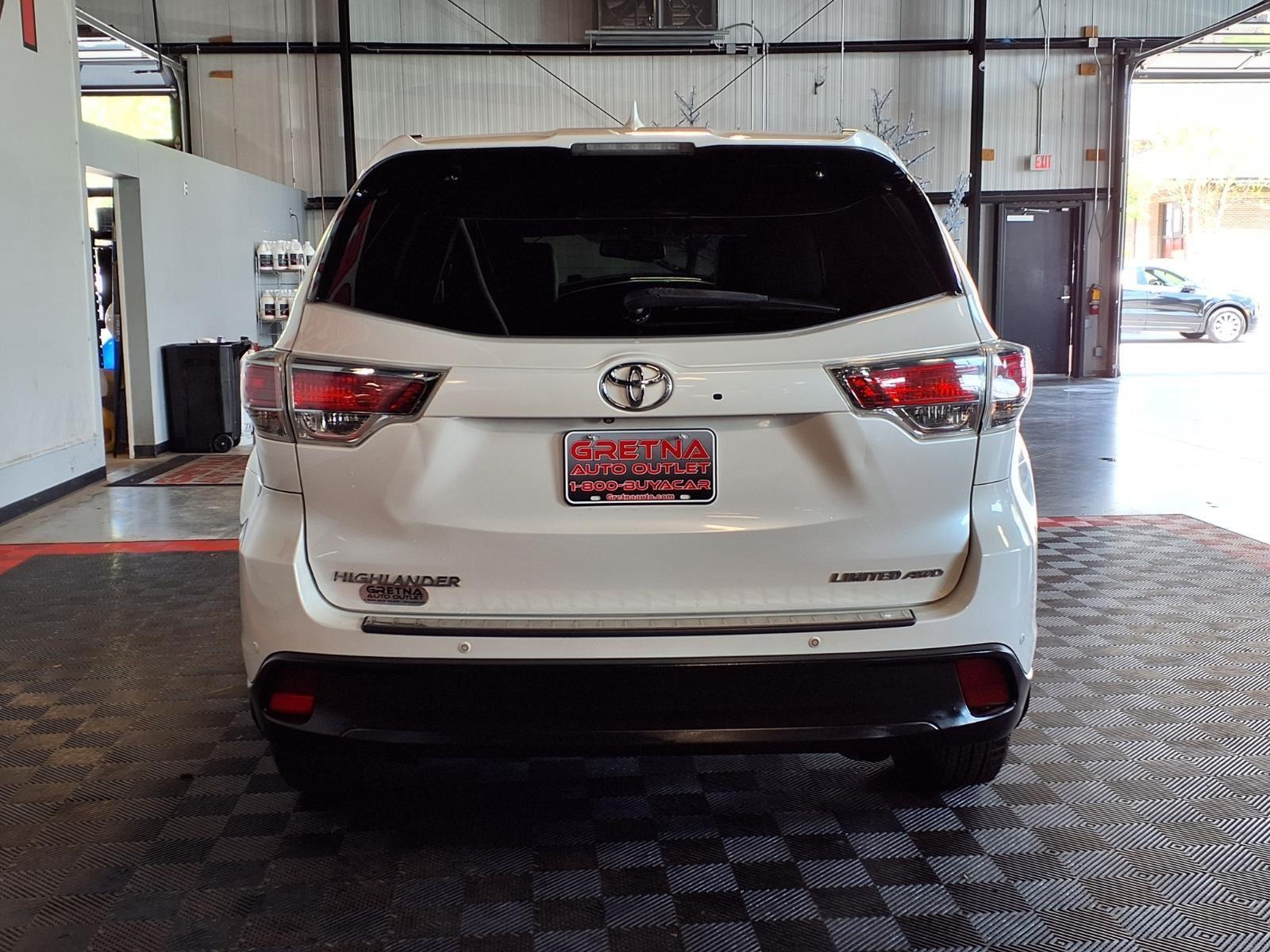 2015 TOYOTA HIGHLANDER - WHITE exterior view 4