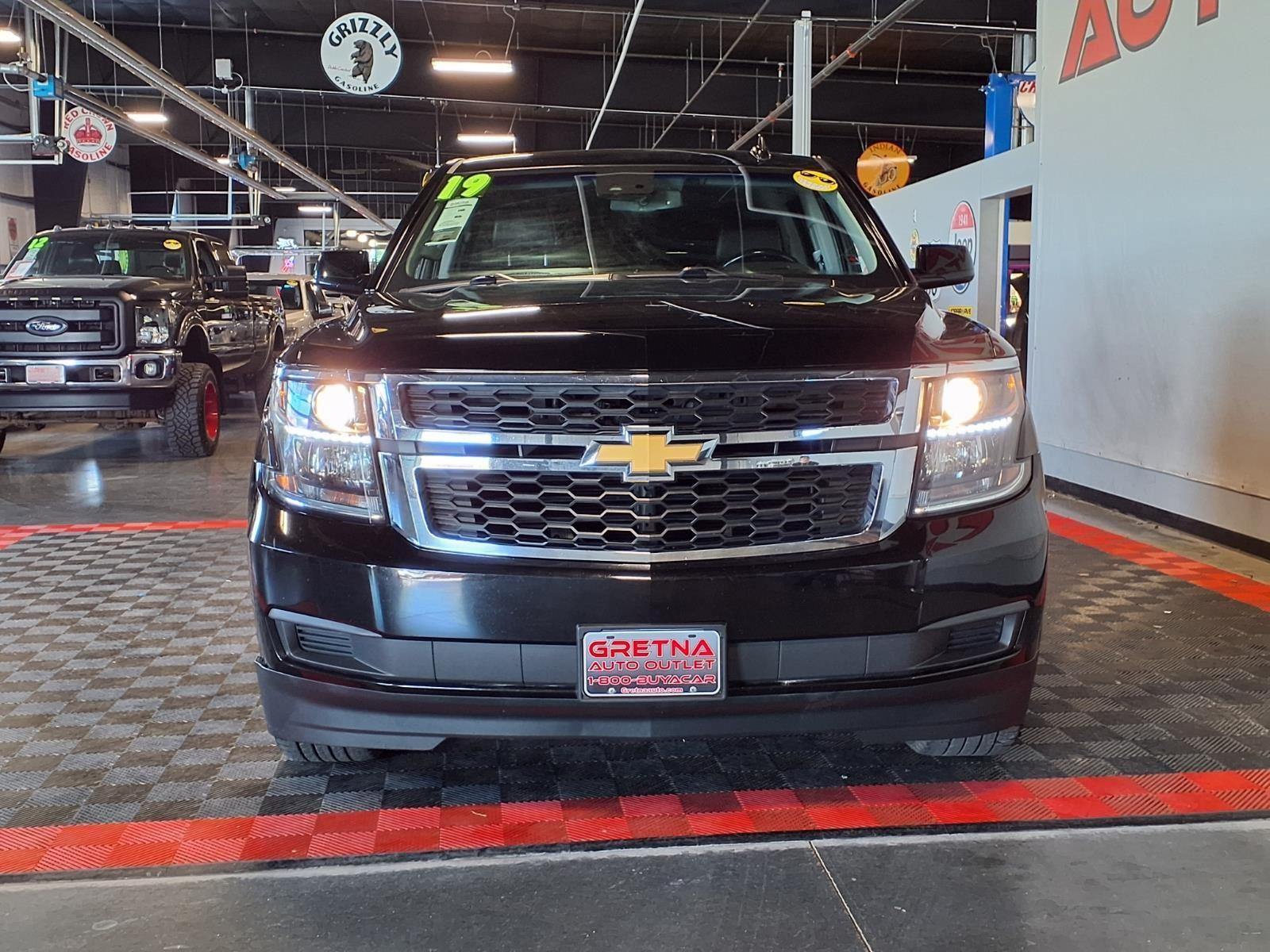 2019 Chevrolet Suburban LT - Black exterior view 2