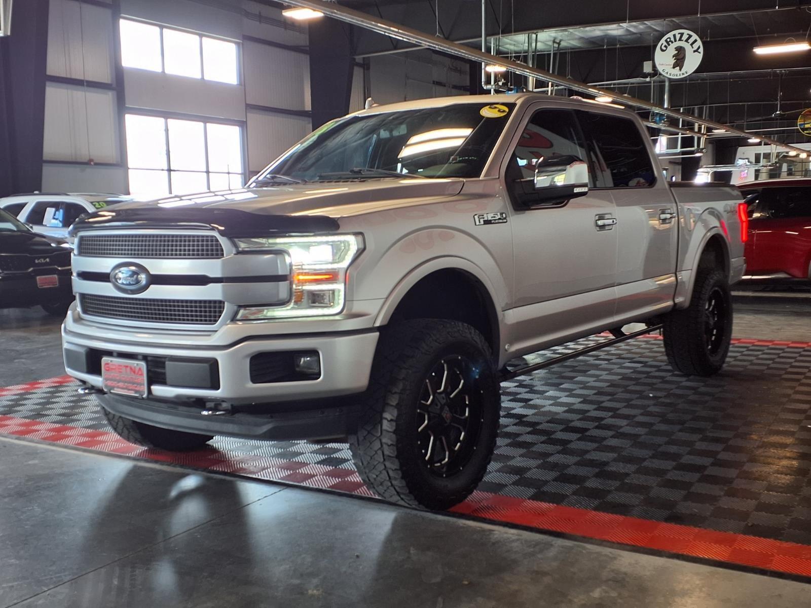 2018 Ford F-150 Platinum - Ingot Silver Metallic exterior view 3