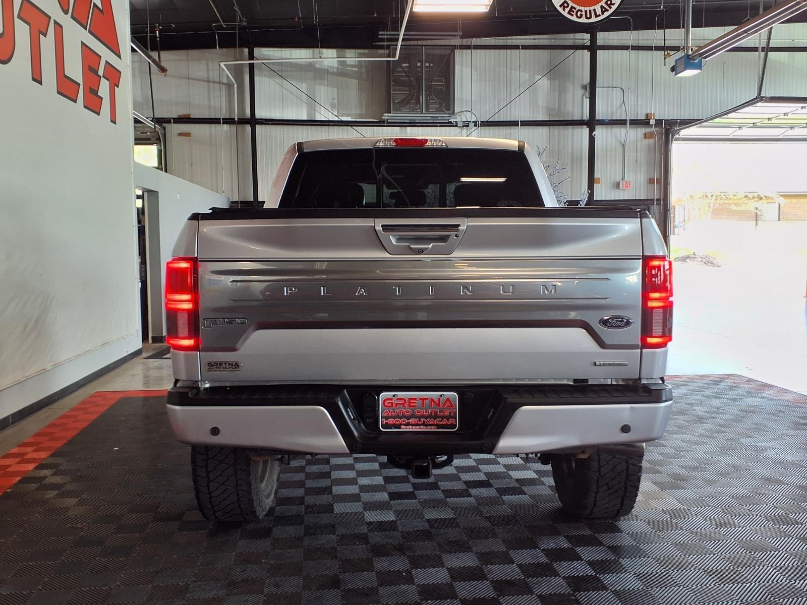2018 Ford F-150 Platinum - Ingot Silver Metallic exterior view 5