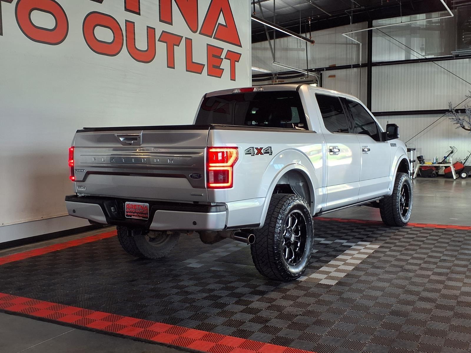 2018 Ford F-150 Platinum - Ingot Silver Metallic exterior view 6
