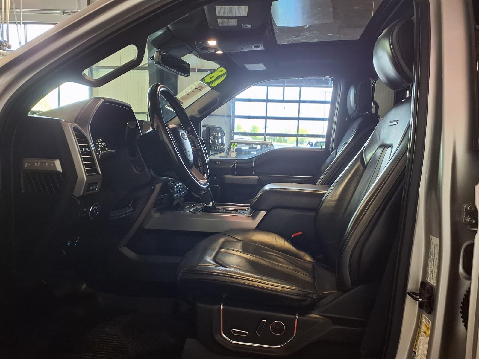2018 Ford F-150 Platinum - Ingot Silver Metallic exterior view 16