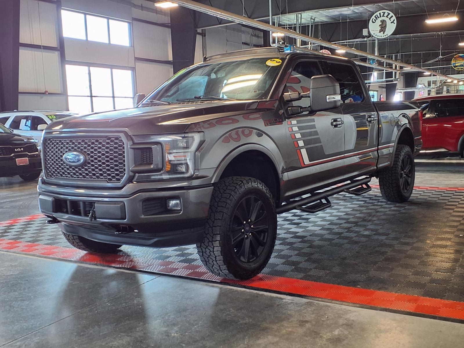 2019 Ford F-150 LARIAT - Magnetic Metallic exterior view 3