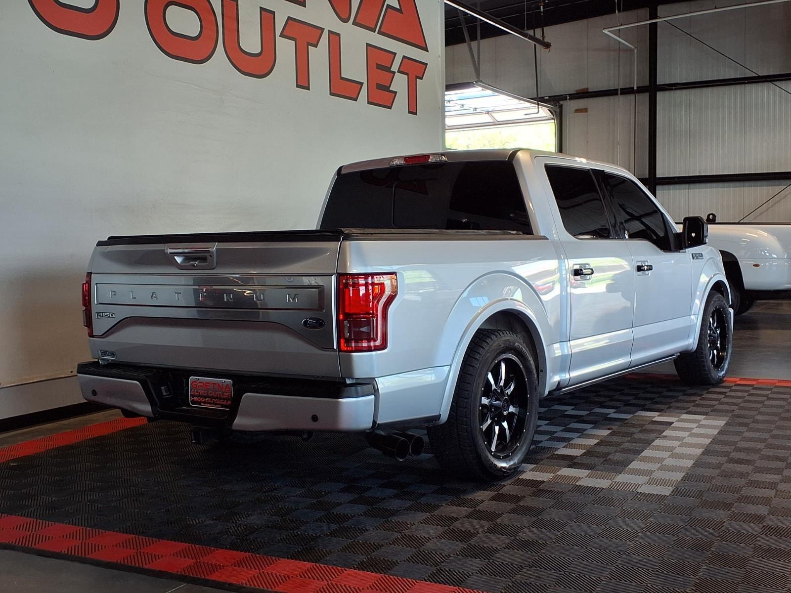 2016 Ford F-150 Platinum - Ingot Silver Metallic exterior view 6