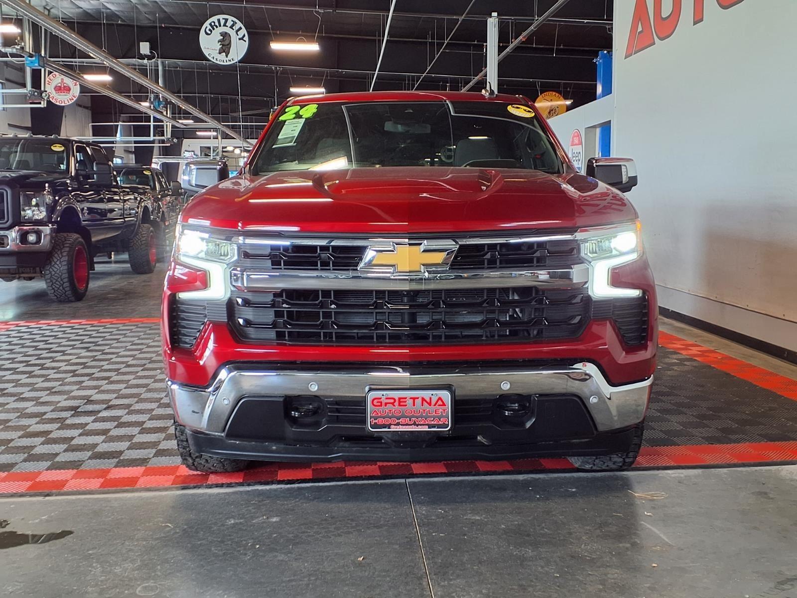 2024 Chevrolet Silverado 1500 LT - Radiant Red Tintcoat exterior view 2