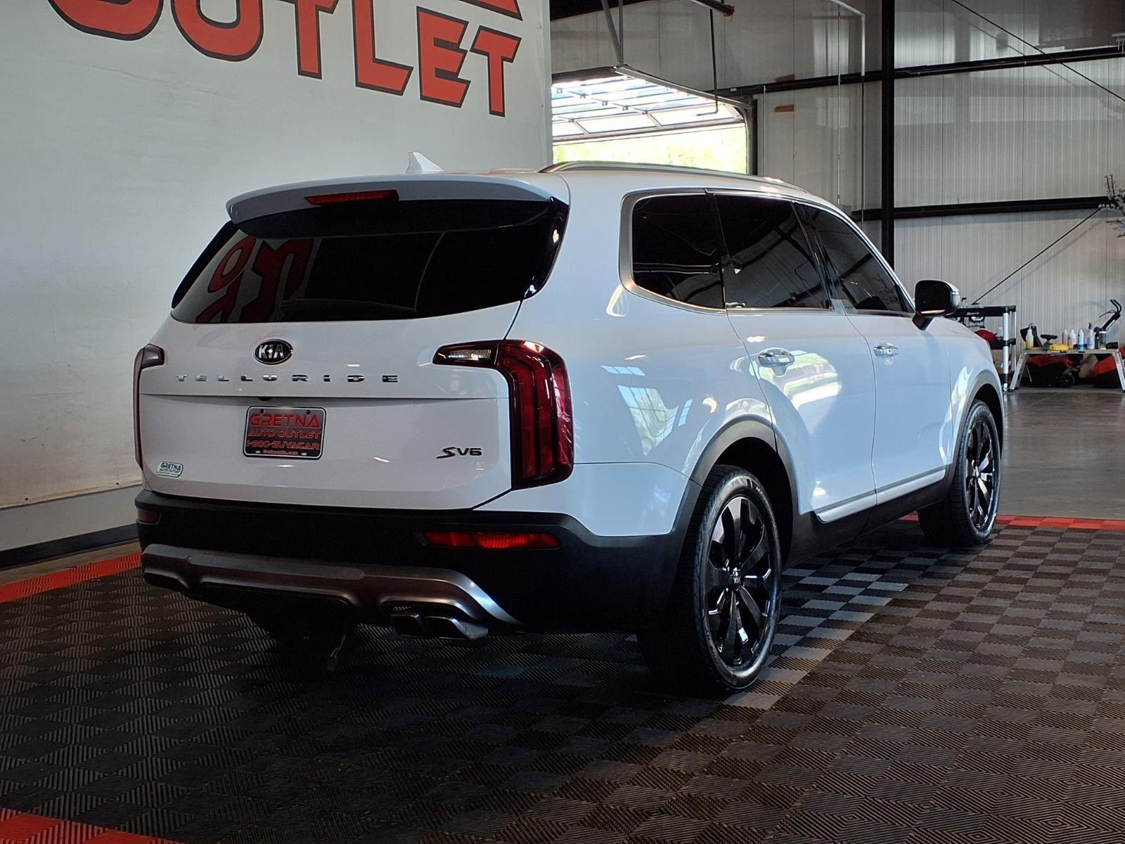 2021 Kia Telluride S - Glacial White Pearl exterior view 7