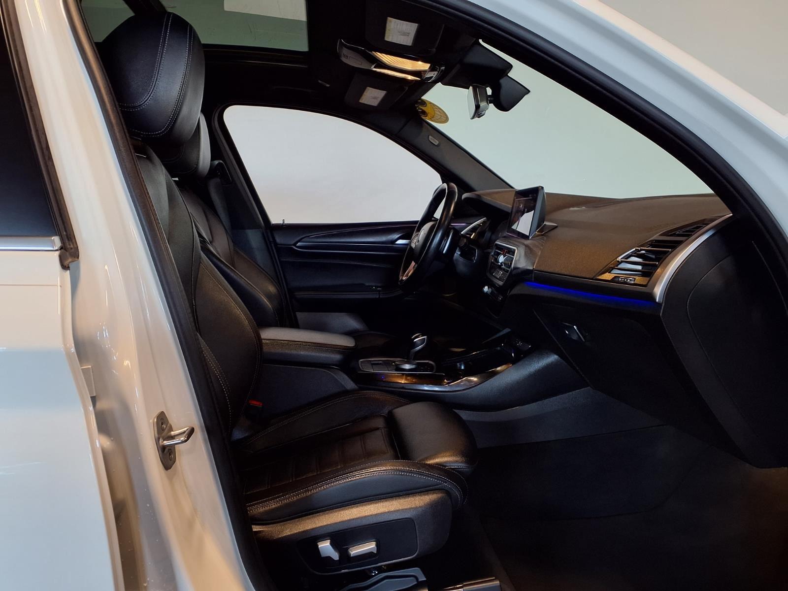 2022 BMW X3 xDrive30i - Alpine White exterior view 12