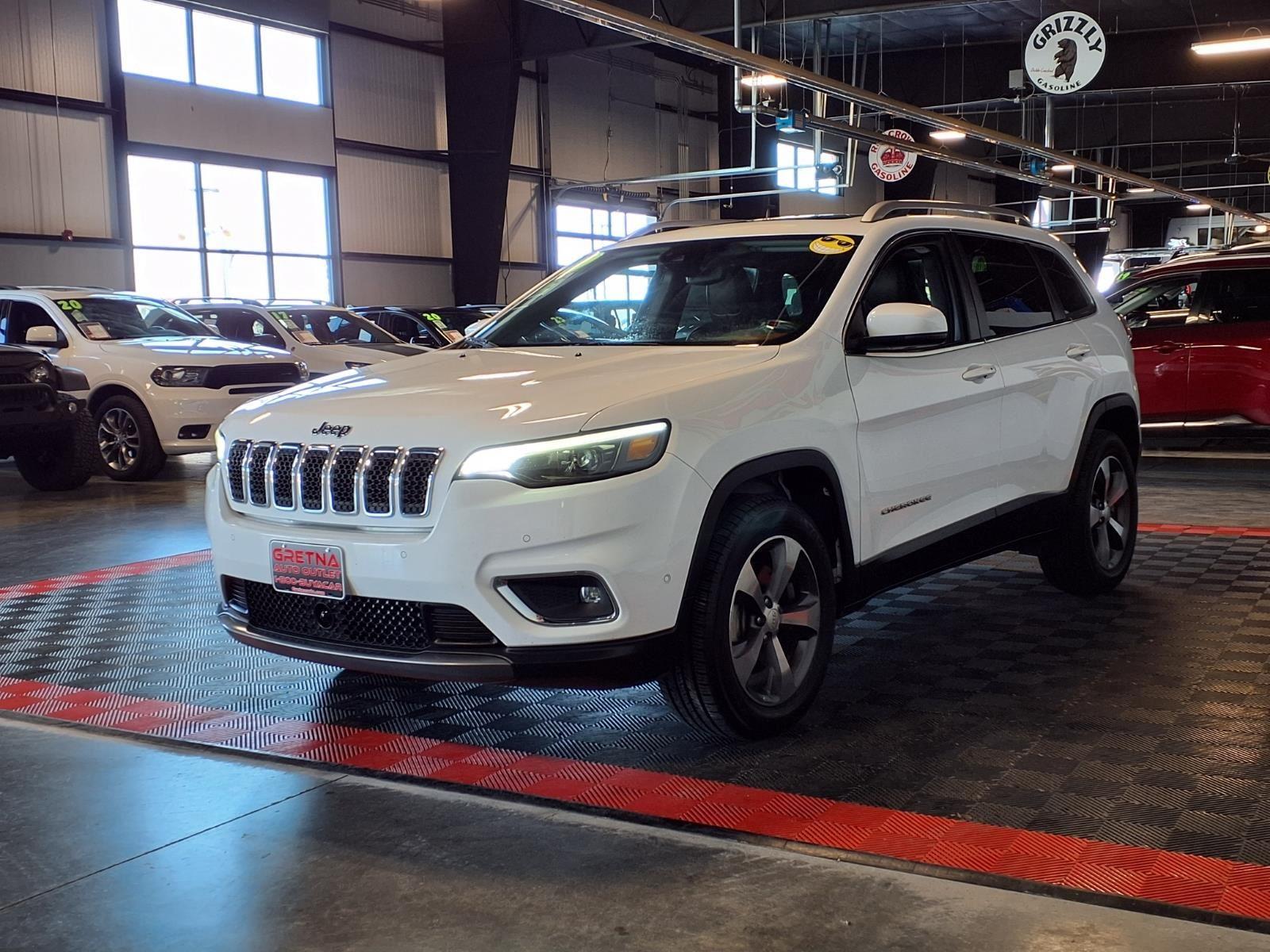 2019 Jeep Cherokee Limited - Bright White Clearcoat exterior view 3