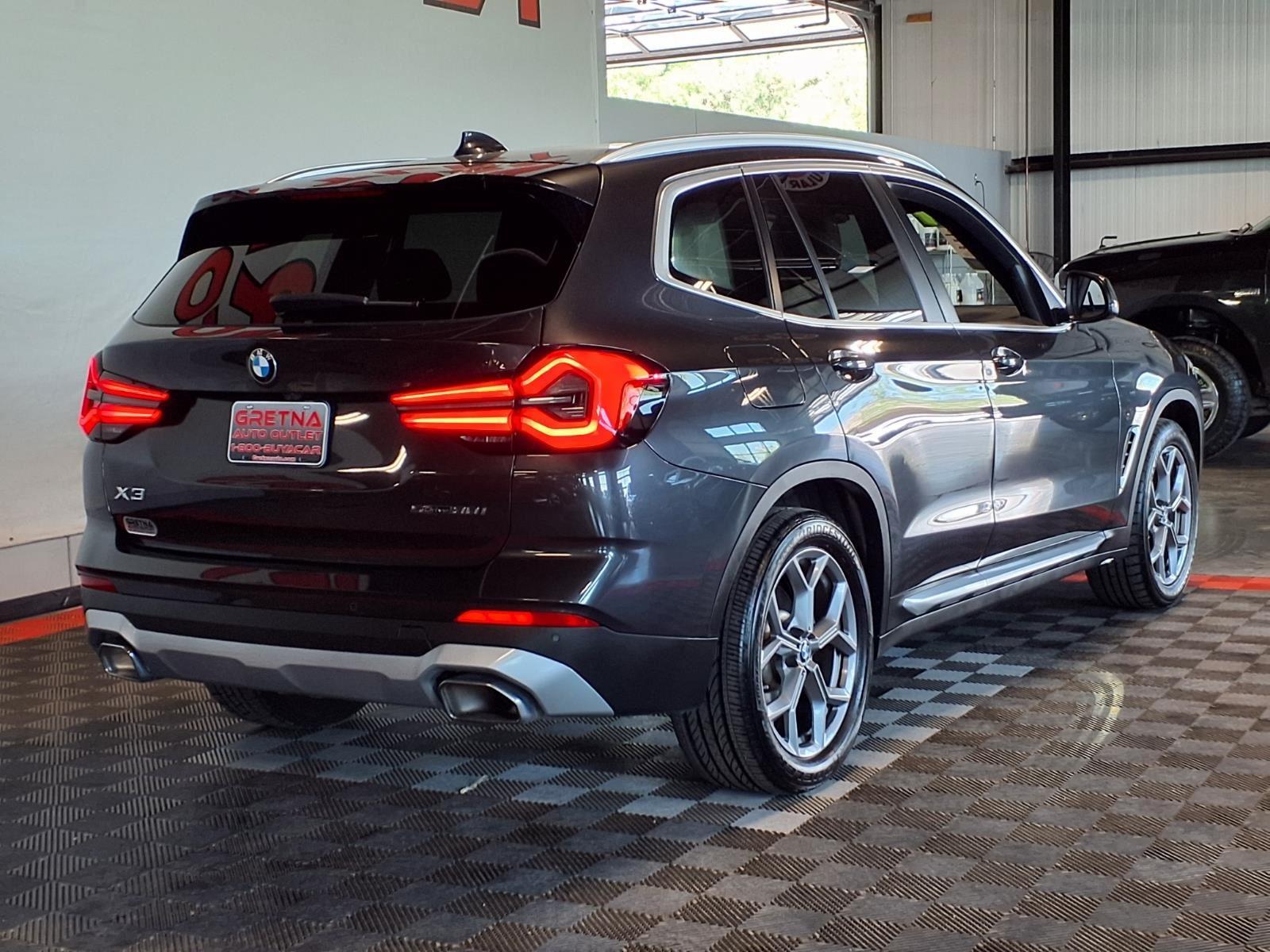 2024 BMW X3 sDrive30i - Dark Graphite Metallic exterior view 8