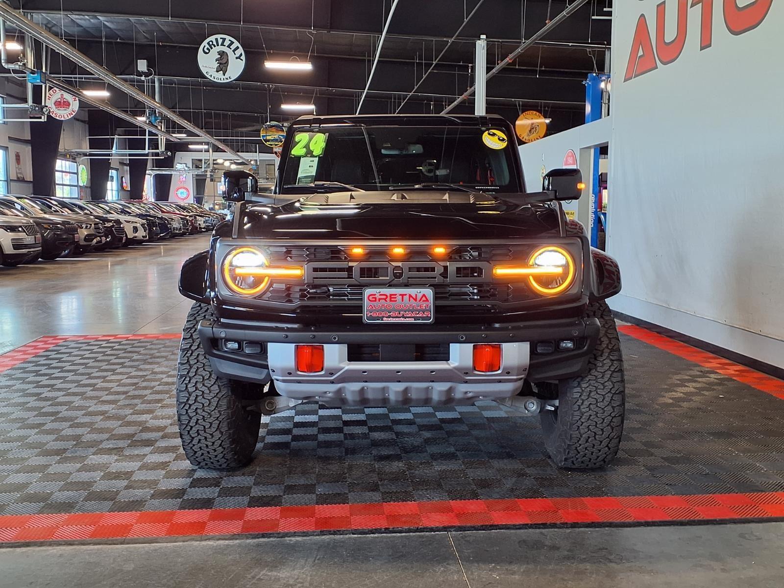2024 Ford Bronco Raptor - Shadow Black exterior view 2