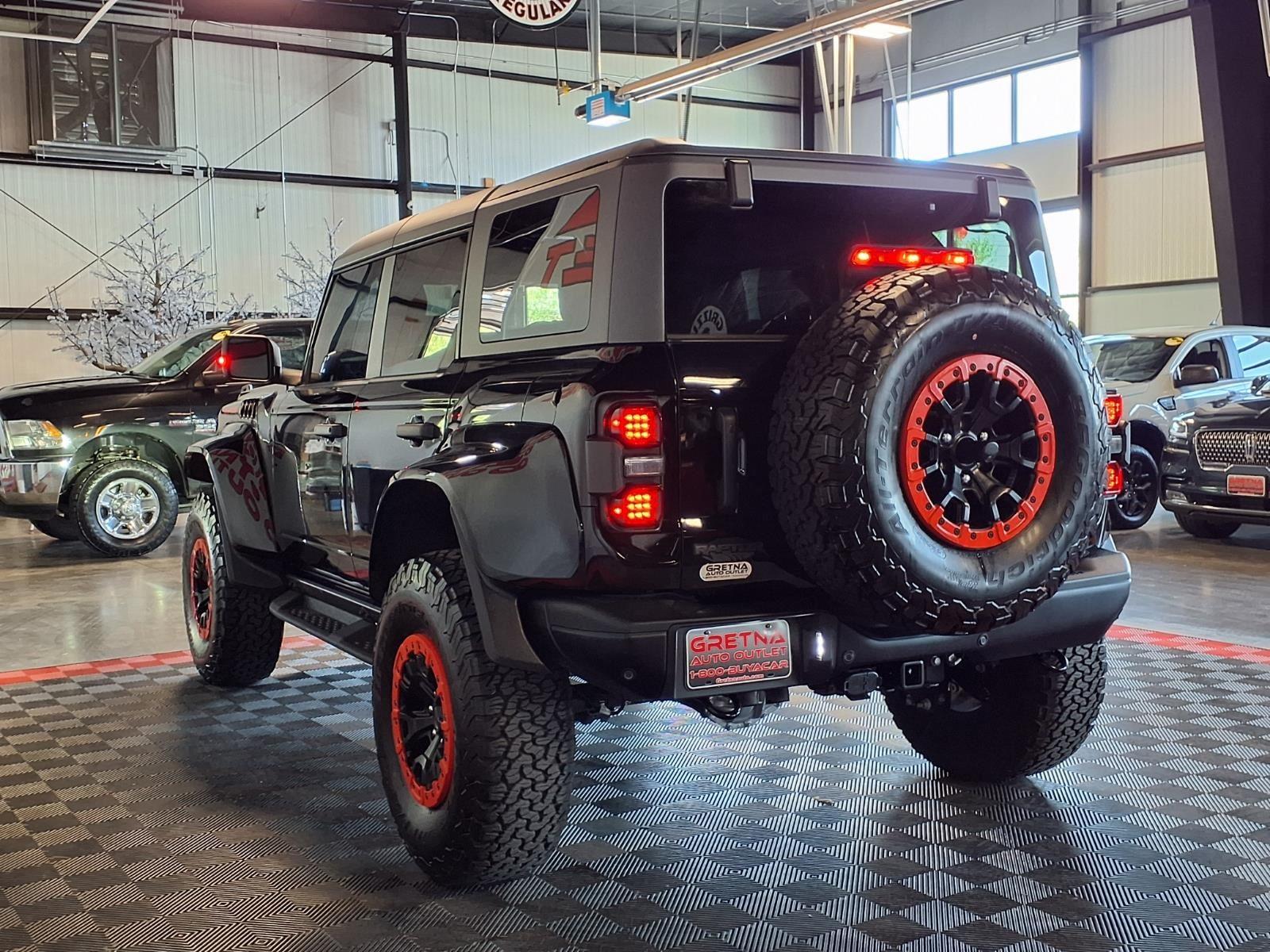 2024 Ford Bronco Raptor - Shadow Black exterior view 4