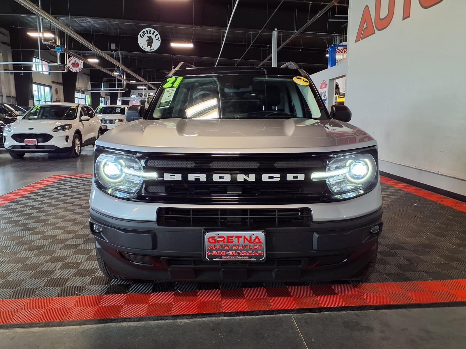 2021 Ford Bronco Sport Outer Banks - Iconic Silver Metallic exterior view 2