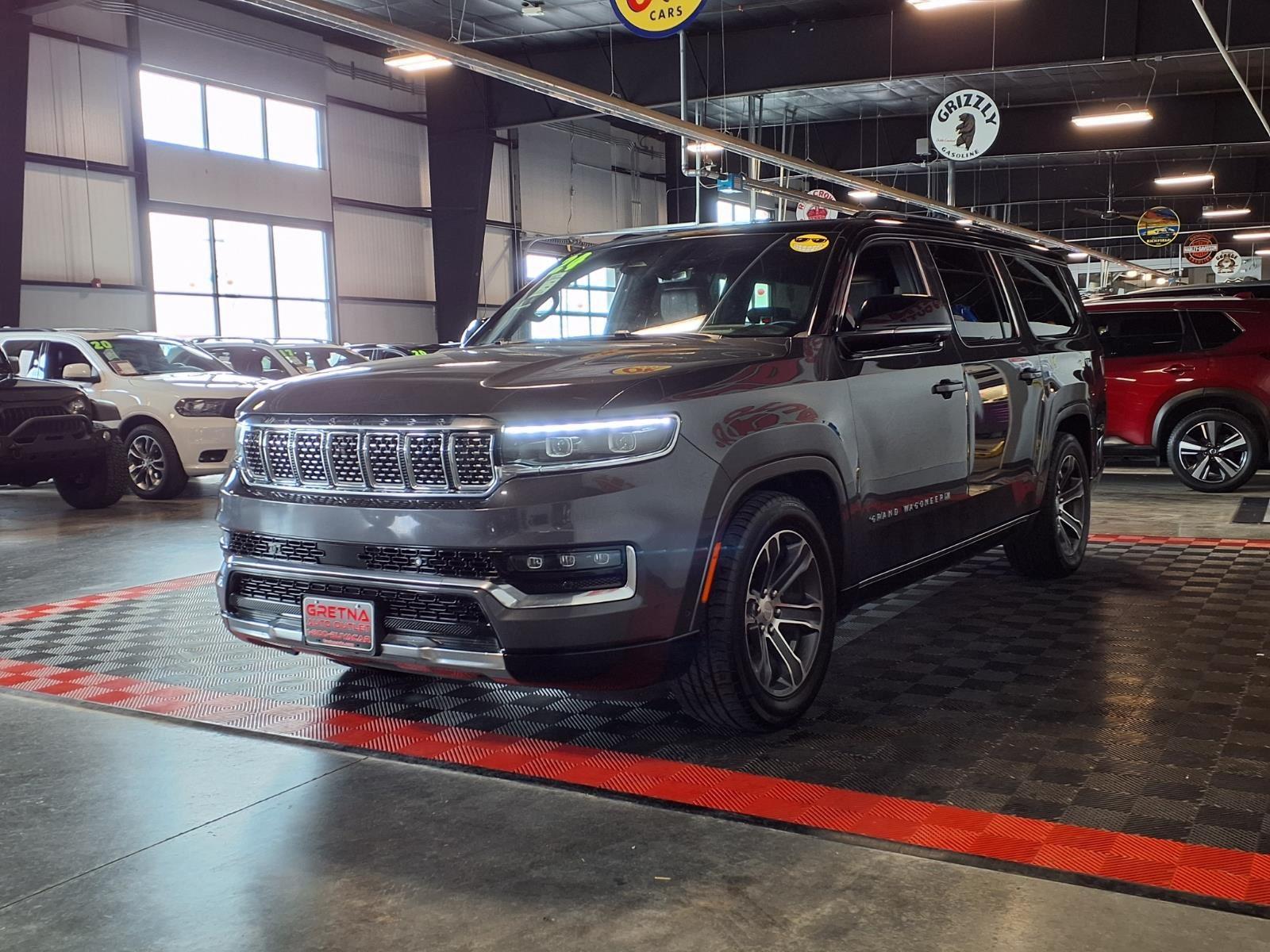 2024 Jeep Grand Wagoneer L - Baltic Gray Metallic Clearcoat exterior view 3