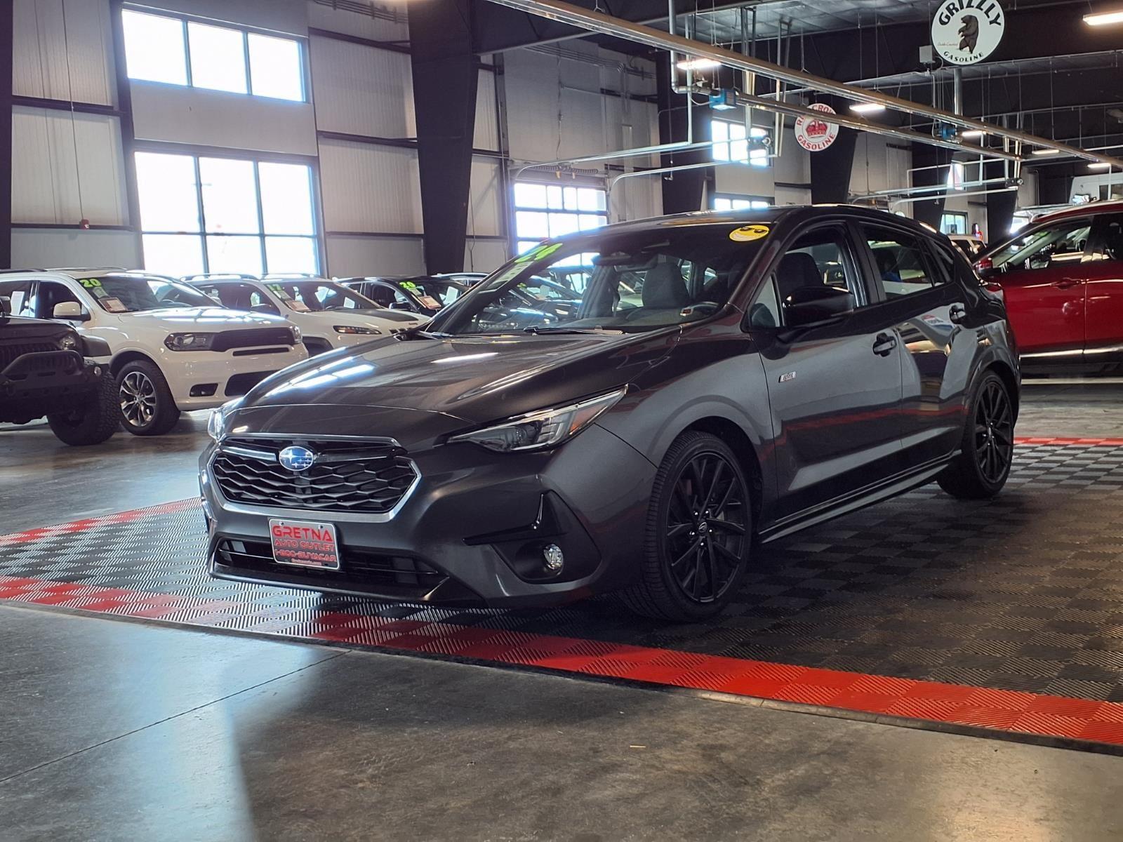 2024 Subaru Impreza RS - Magnetite Gray Metallic exterior view 3