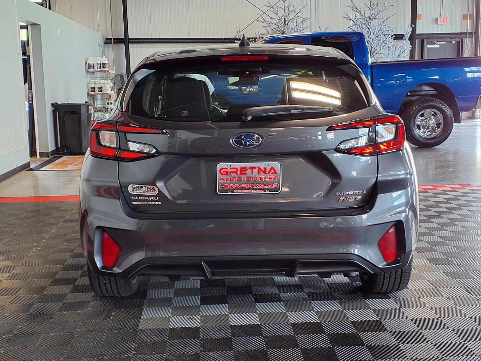 2024 Subaru Impreza RS - Magnetite Gray Metallic exterior view 5