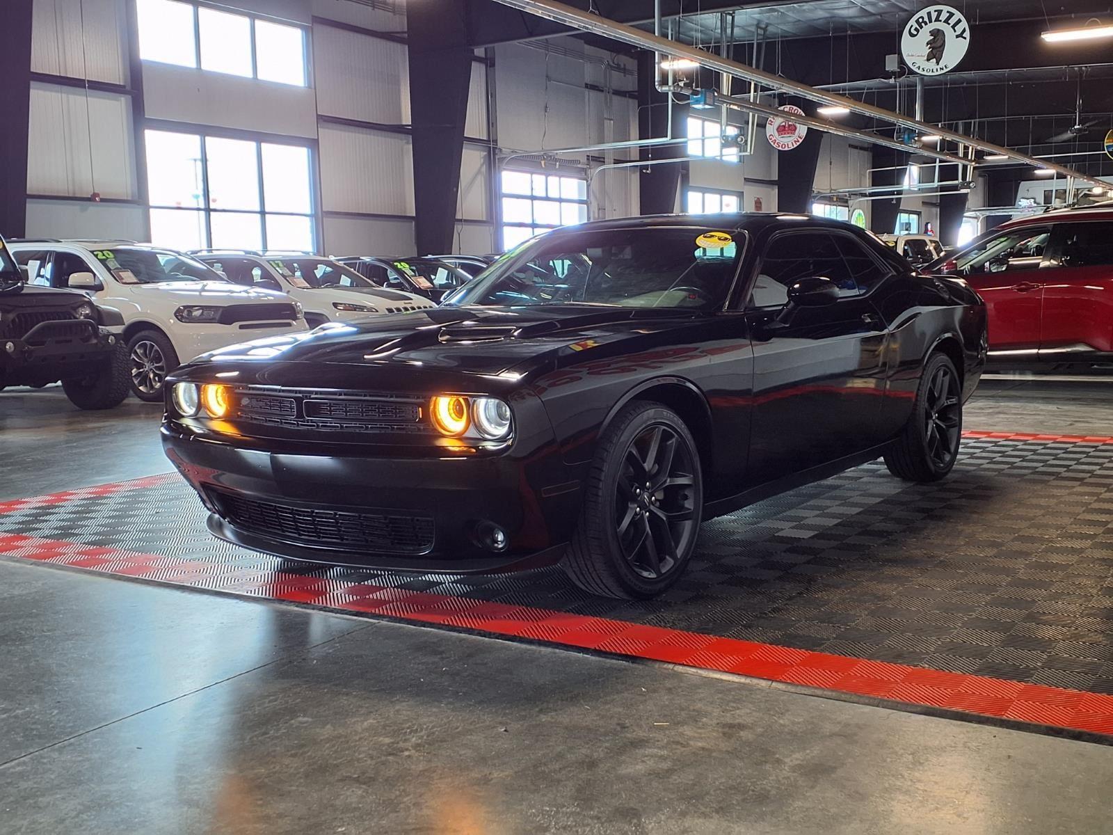 2021 Dodge Challenger SXT - Pitch Black Clearcoat exterior view 3