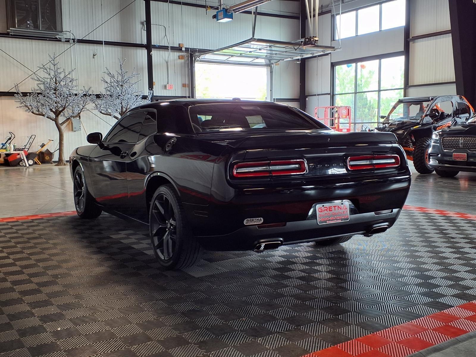 2021 Dodge Challenger SXT - Pitch Black Clearcoat exterior view 4