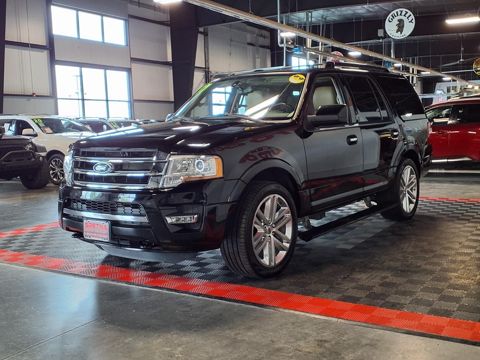 2017 Ford Expedition Limited - Shadow Black exterior view 3