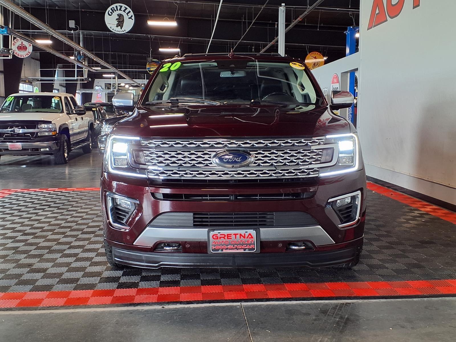 2020 Ford Expedition Platinum - Burgundy Velvet Metallic Tinted Clearcoat exterior view 2
