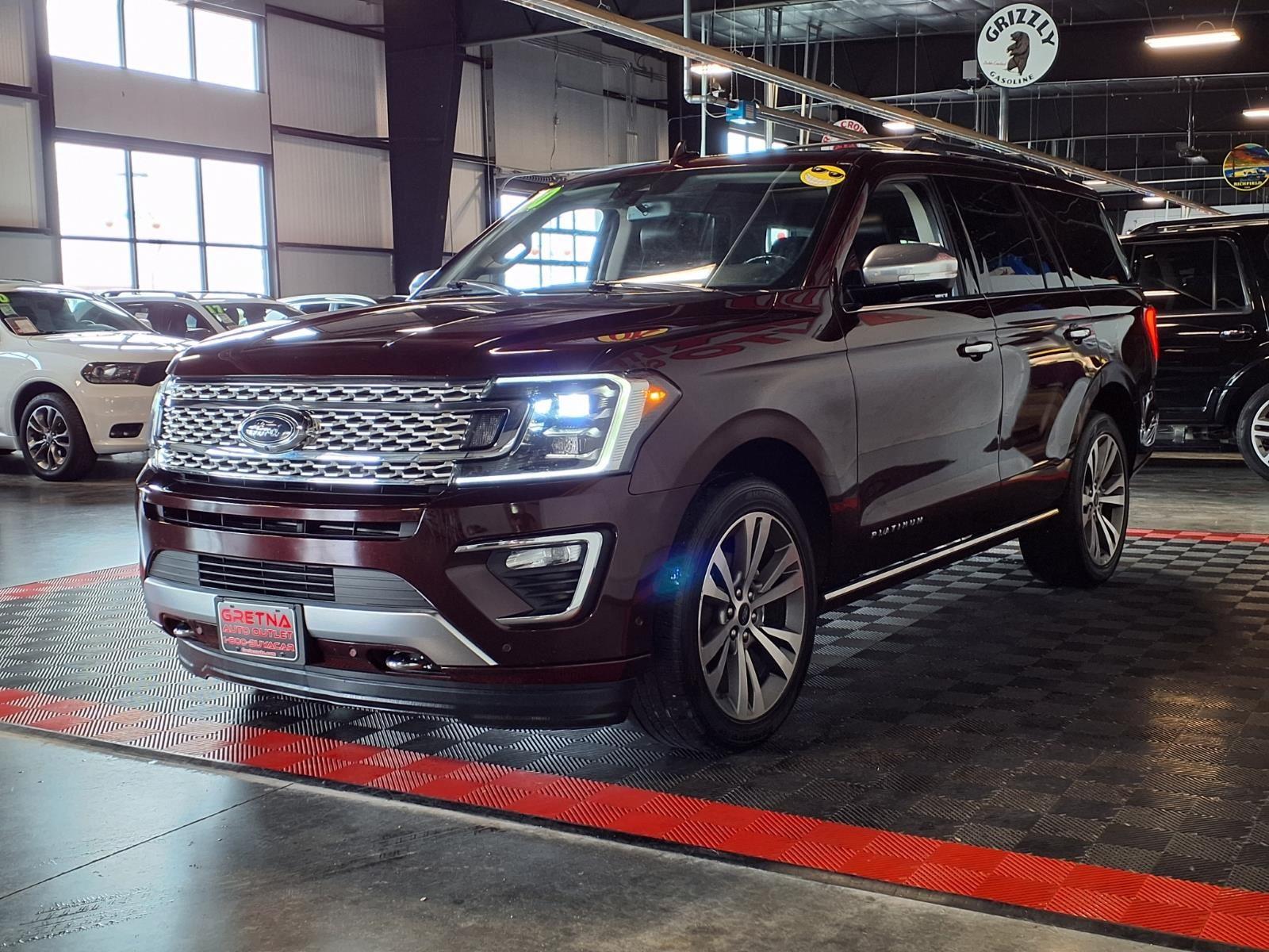 2020 Ford Expedition Platinum - Burgundy Velvet Metallic Tinted Clearcoat exterior view 3