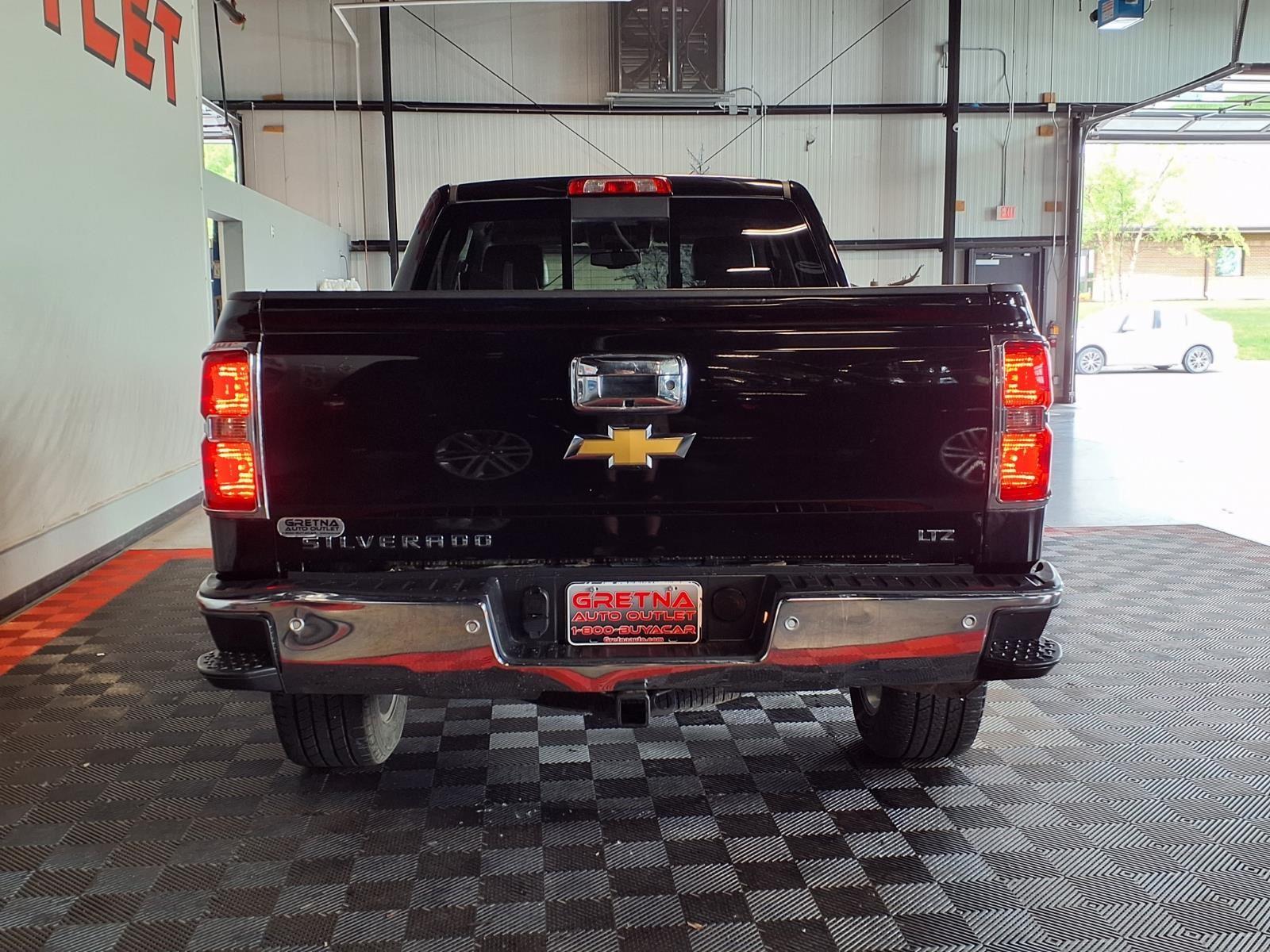 2014 Chevrolet Silverado 1500 LTZ - Black exterior view 5