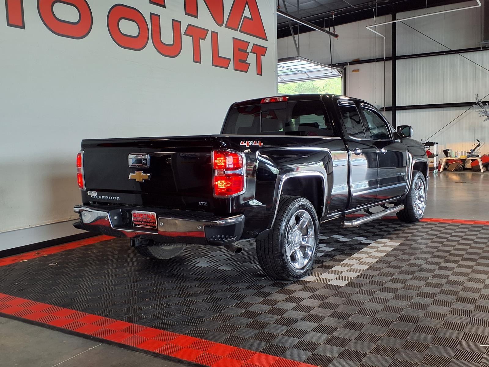 2014 Chevrolet Silverado 1500 LTZ - Black exterior view 7