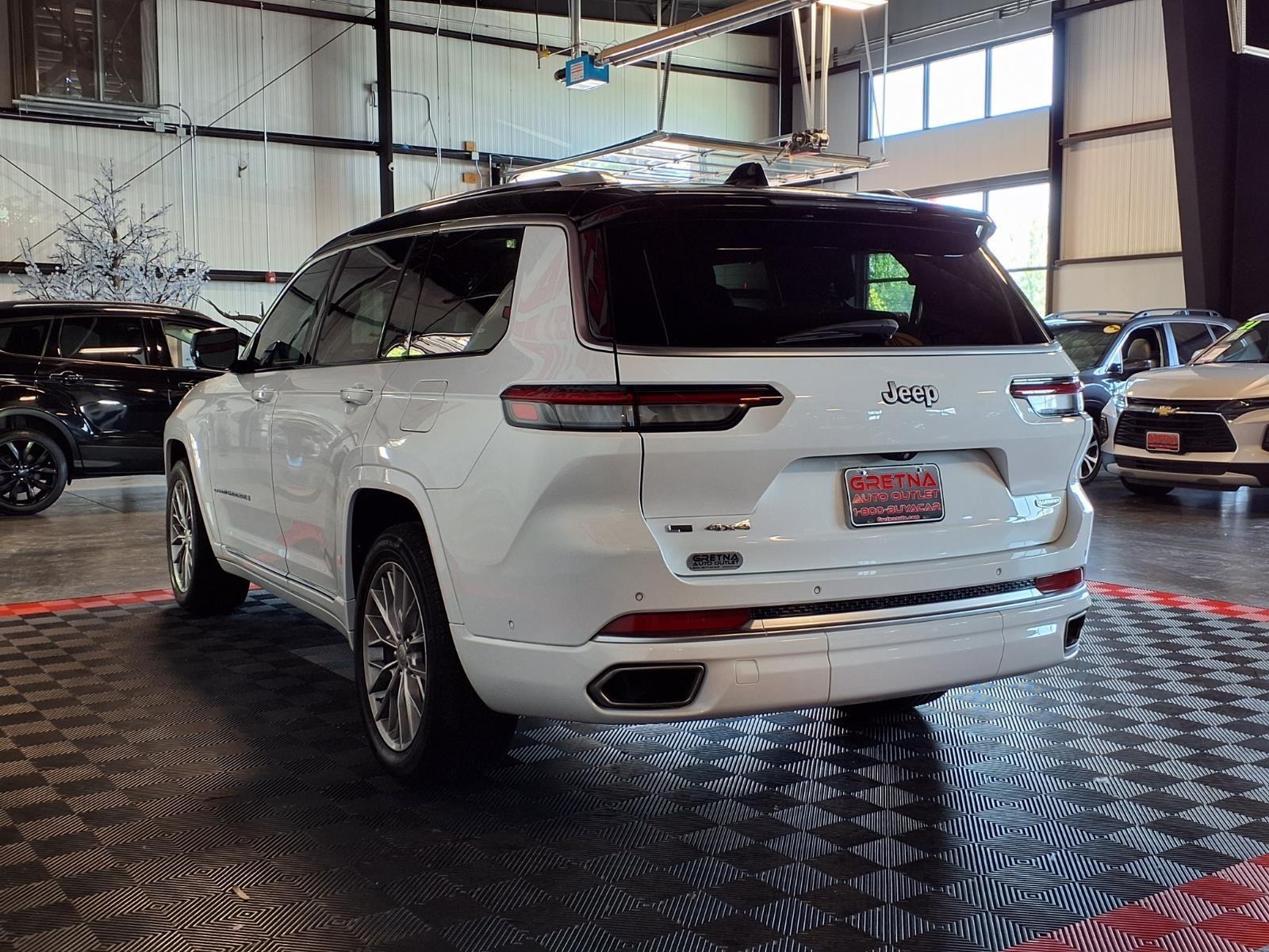 2022 Jeep Grand Cherokee L Summit - Bright White Clearcoat exterior view 4